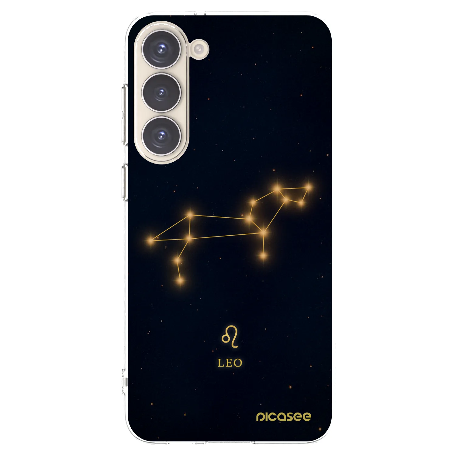 Picasee silikonska prozirna maskica za Samsung Galaxy S23+ 5G - LEO