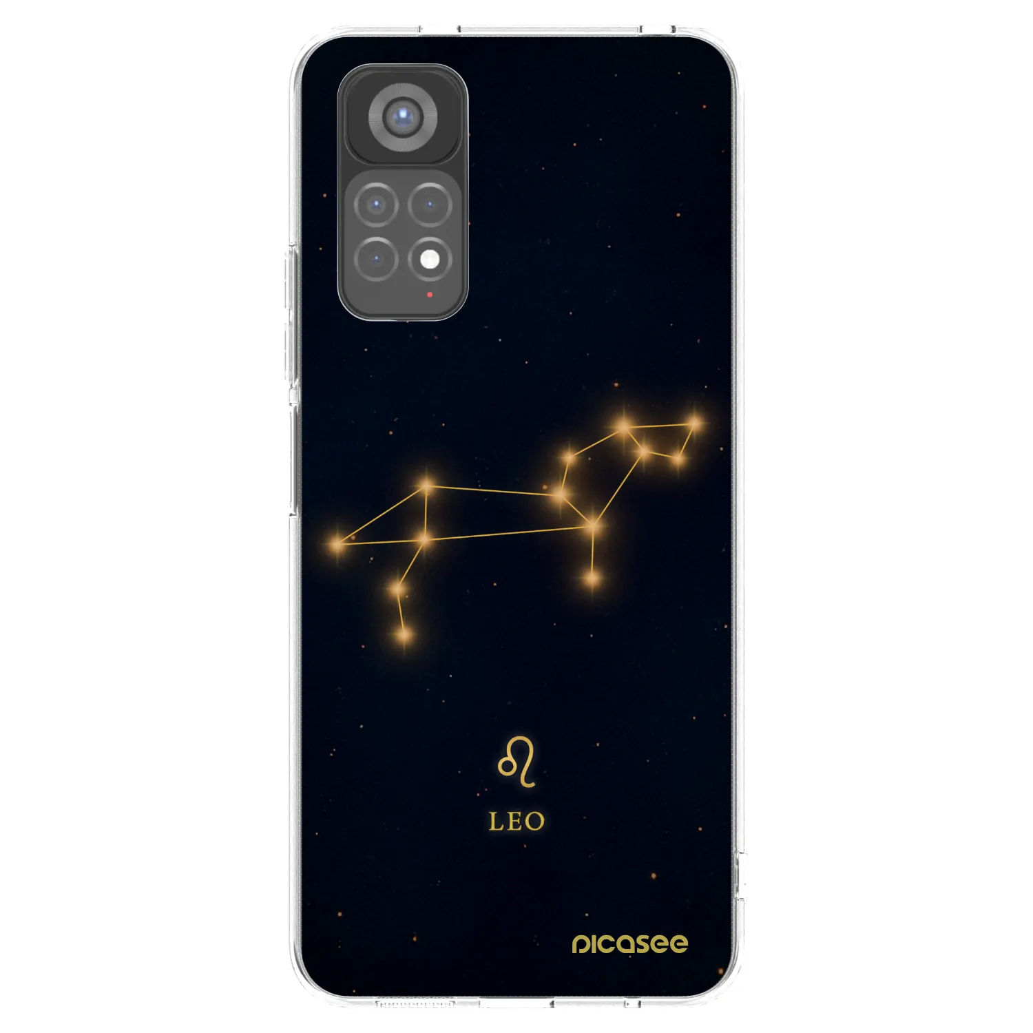 Picasee silikonska prozirna maskica za Xiaomi Redmi Note 11S 5G - LEO