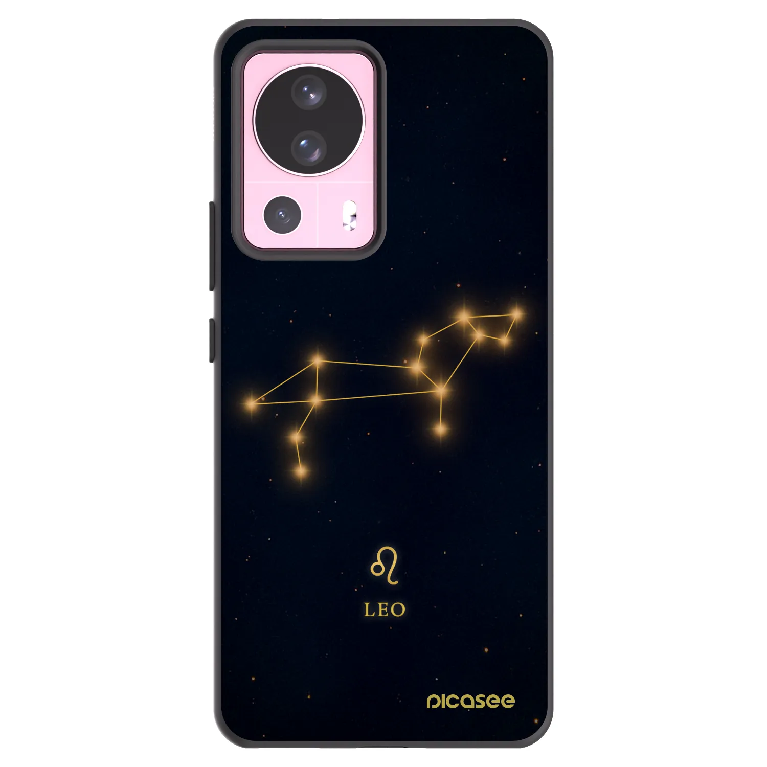 Picasee crna silikonska maskica za Xiaomi 13 Lite - LEO