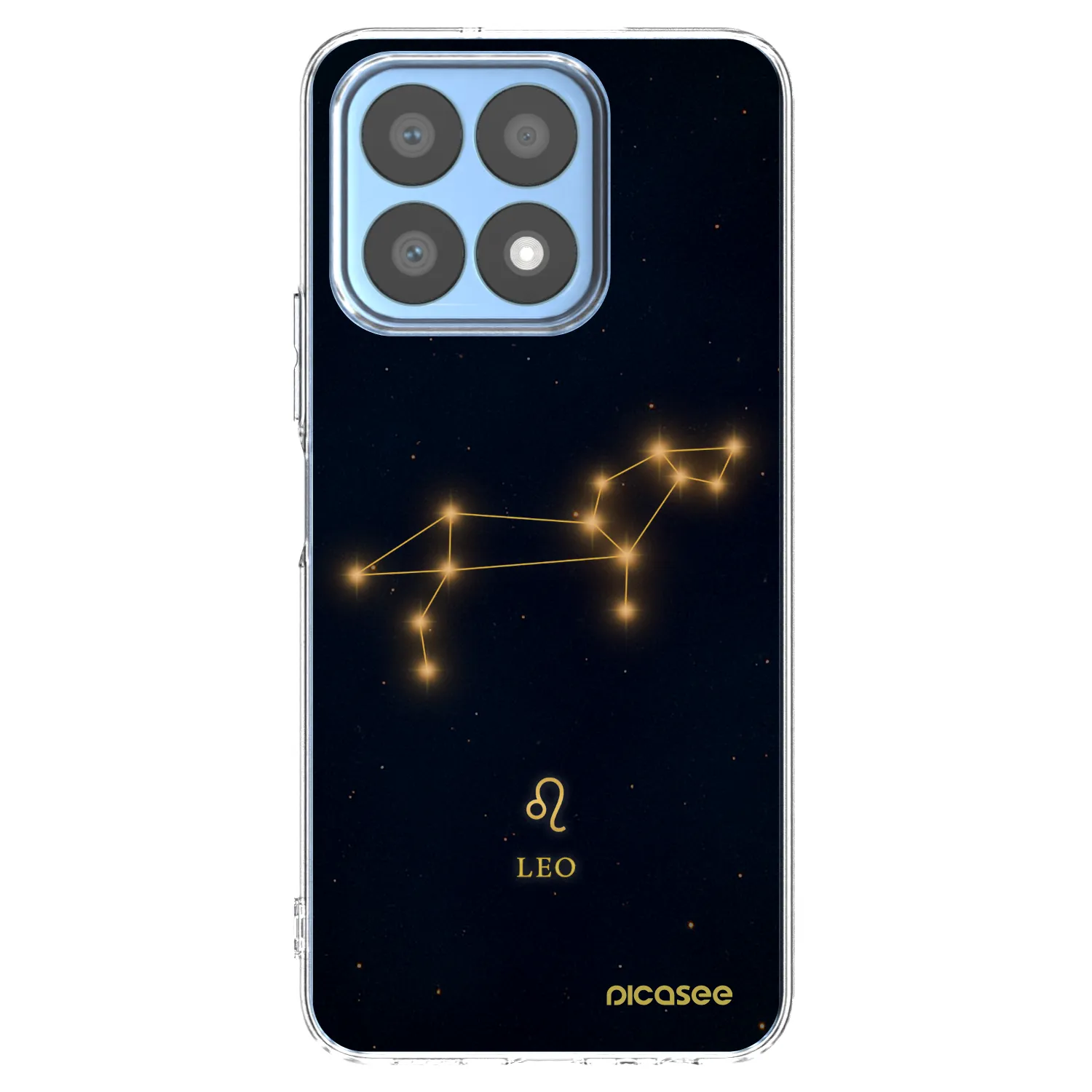 Picasee silikonska prozirna maskica za Honor X8a - LEO