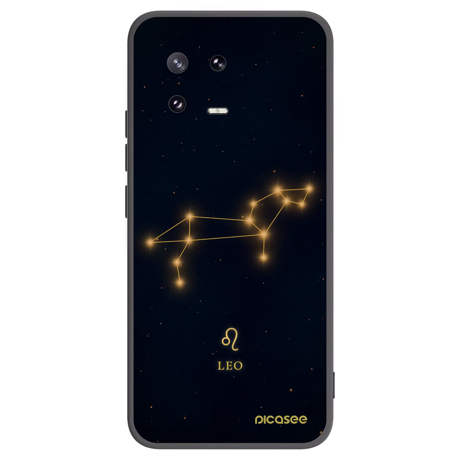 Picasee crna silikonska maskica za Xiaomi 13 Pro - LEO