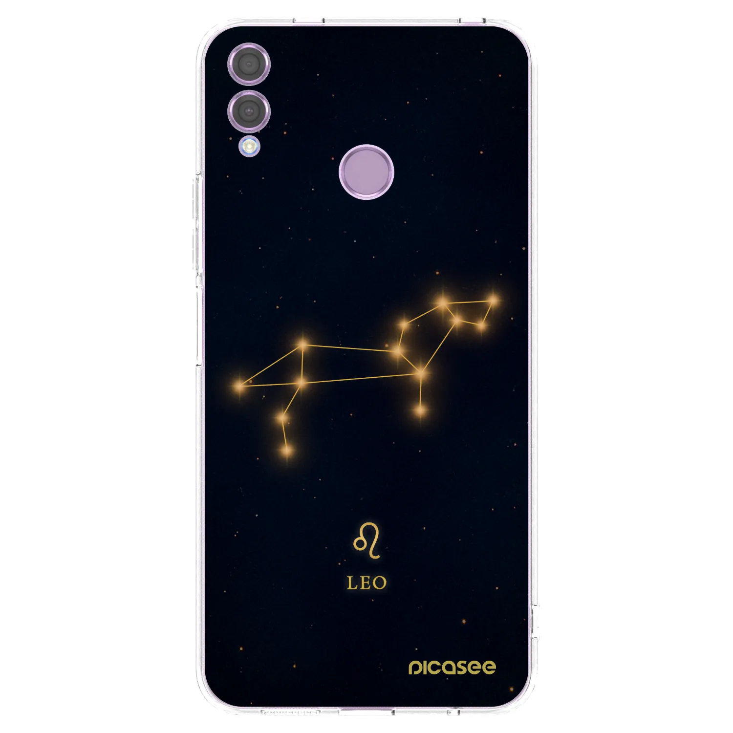 Picasee silikonska prozirna maskica za Honor 8X - LEO