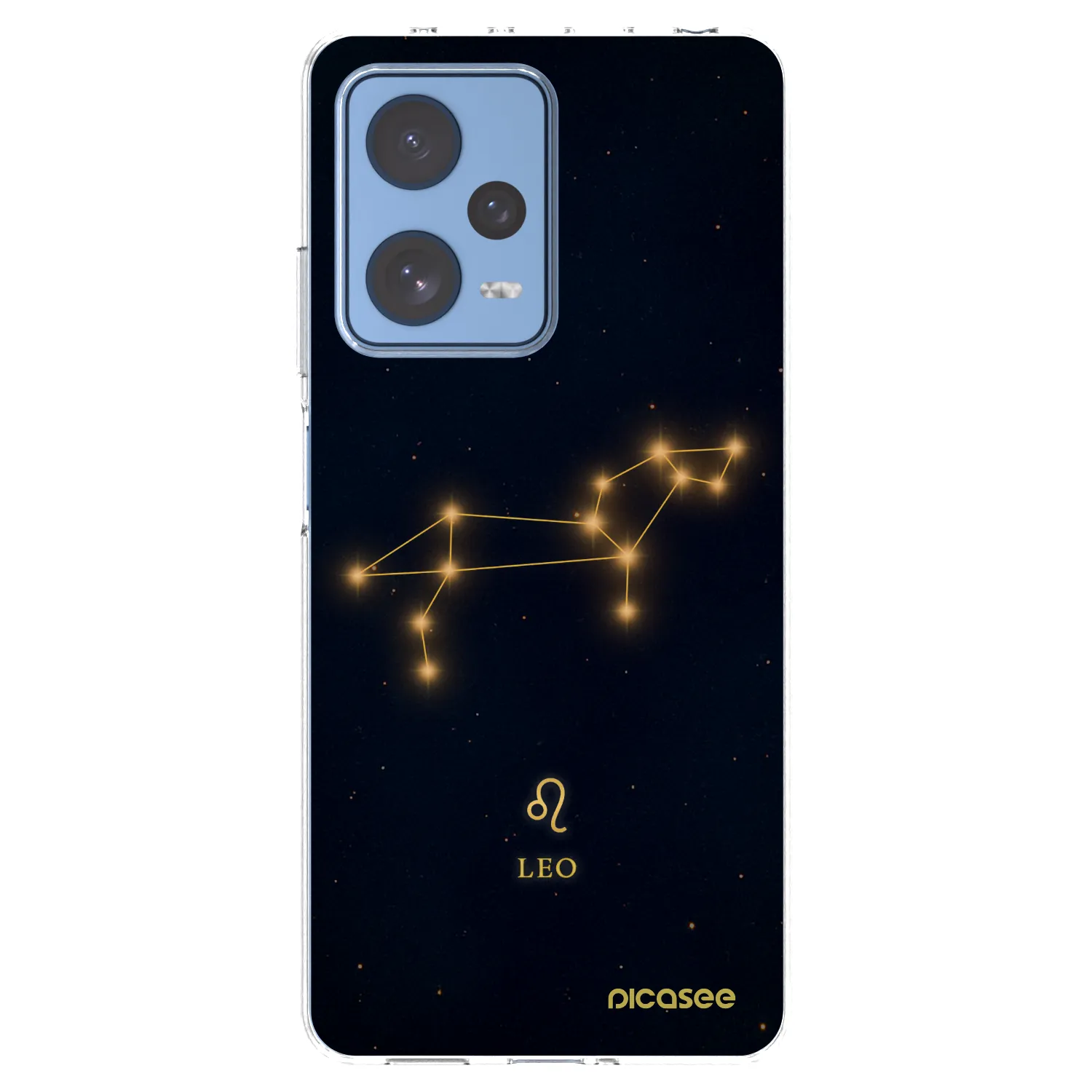 Picasee silikonska prozirna maskica za Xiaomi Redmi Note 12 Pro 5G - LEO