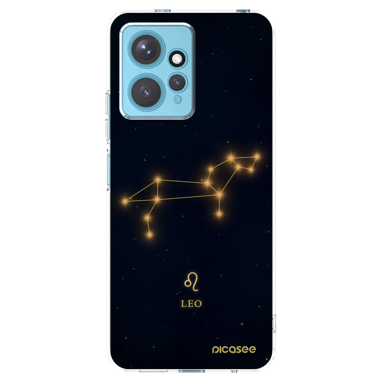 Picasee silikonska prozirna maskica za Xiaomi Redmi Note 12 4G - LEO