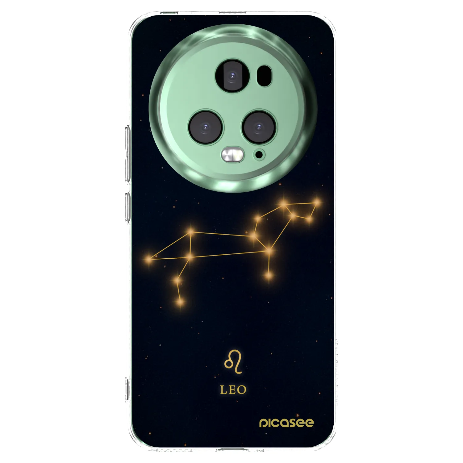 Picasee silikonska prozirna maskica za Honor Magic5 Pro - LEO