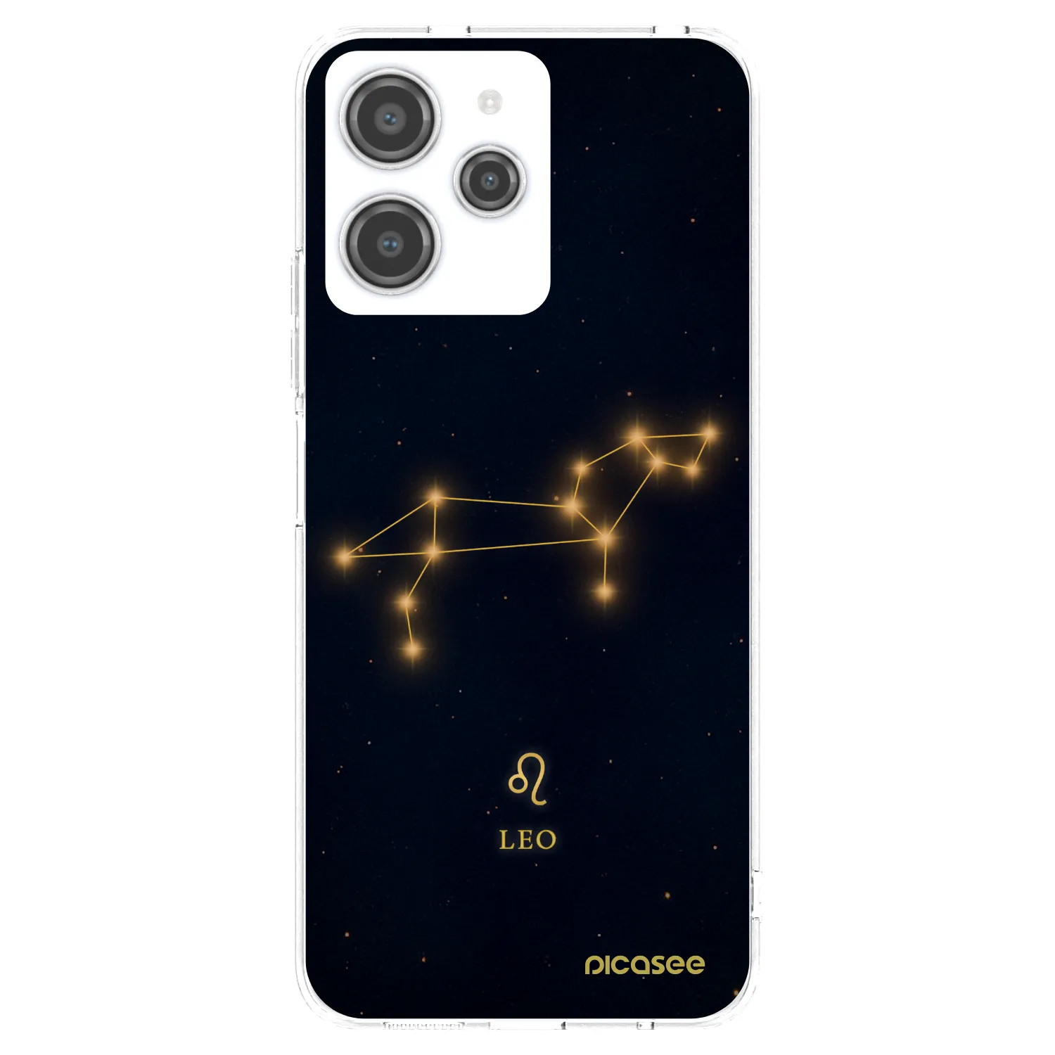Picasee silikonska prozirna maskica za Xiaomi Redmi 12 4G - LEO