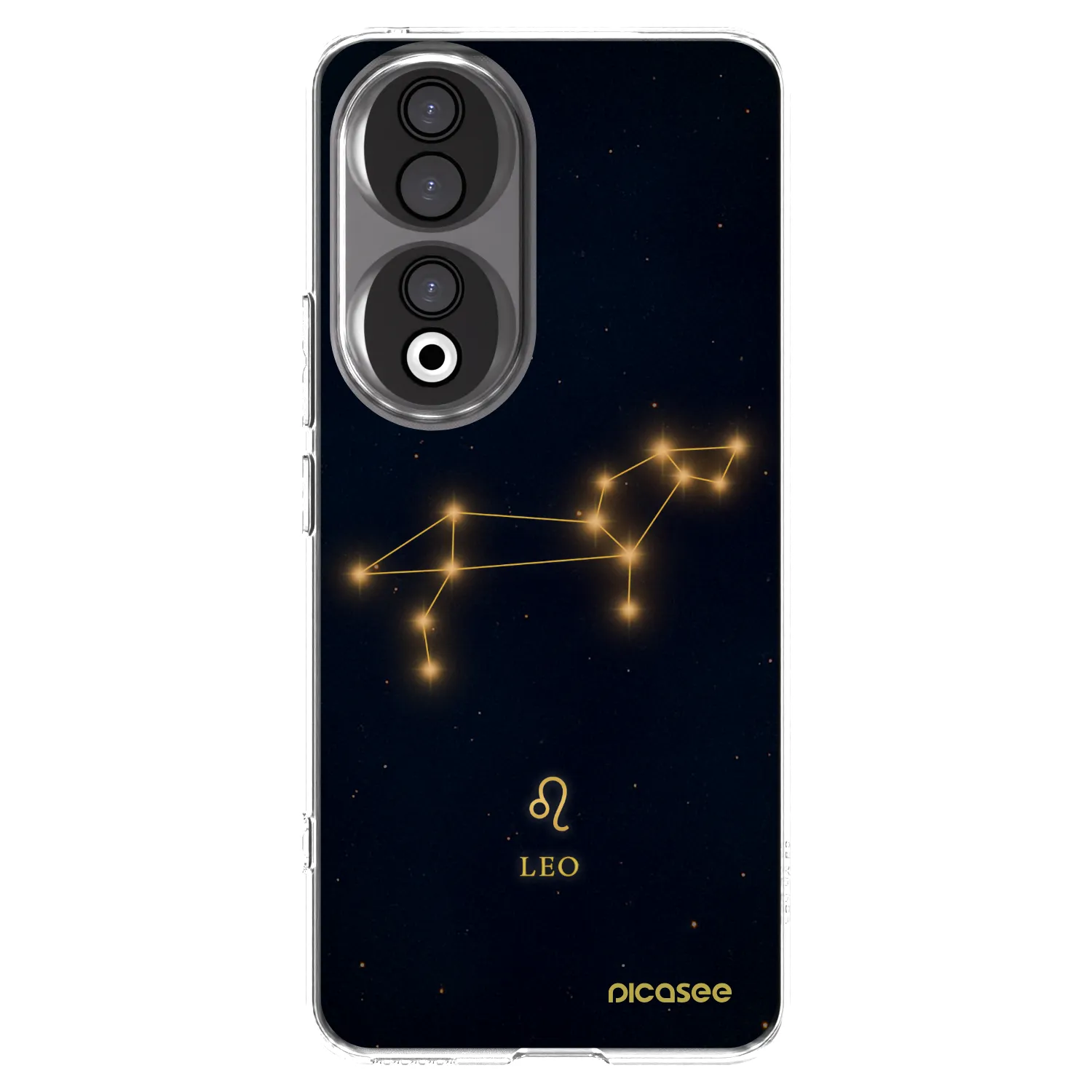 Picasee silikonska prozirna maskica za Honor 90 5G - LEO