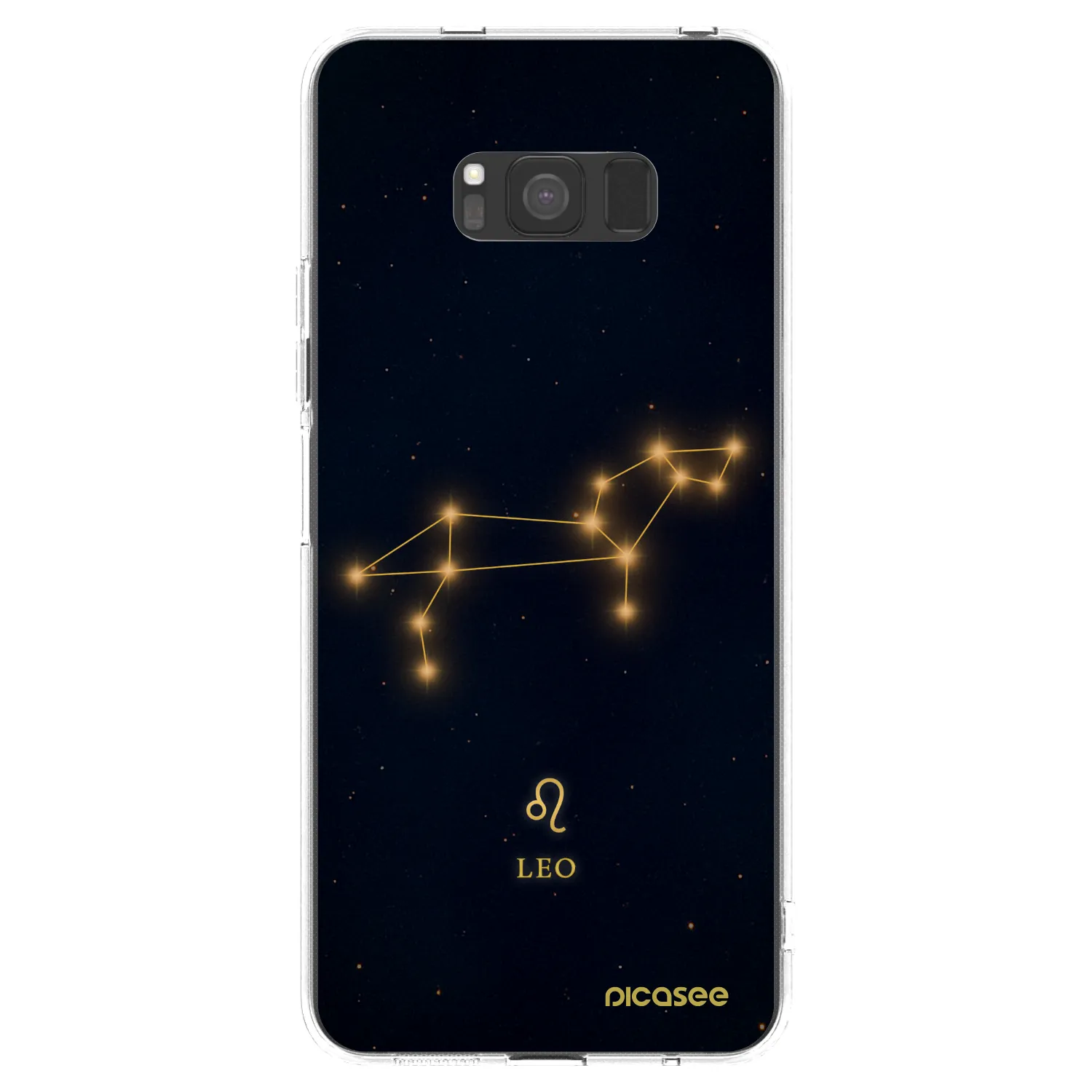 Picasee silikonska prozirna maskica za Samsung Galaxy S8 G950F - LEO