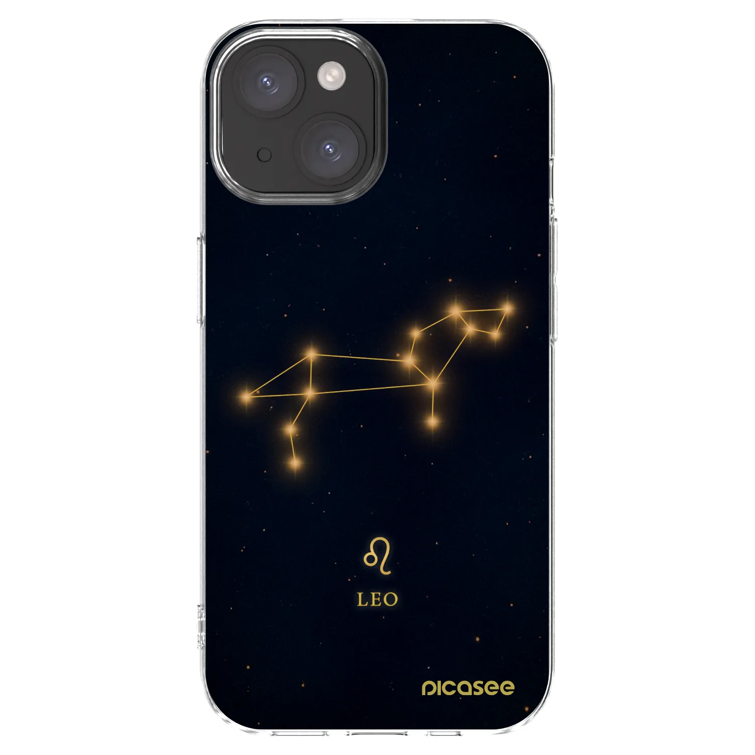Picasee silikonska prozirna maskica za Apple iPhone 15 - LEO