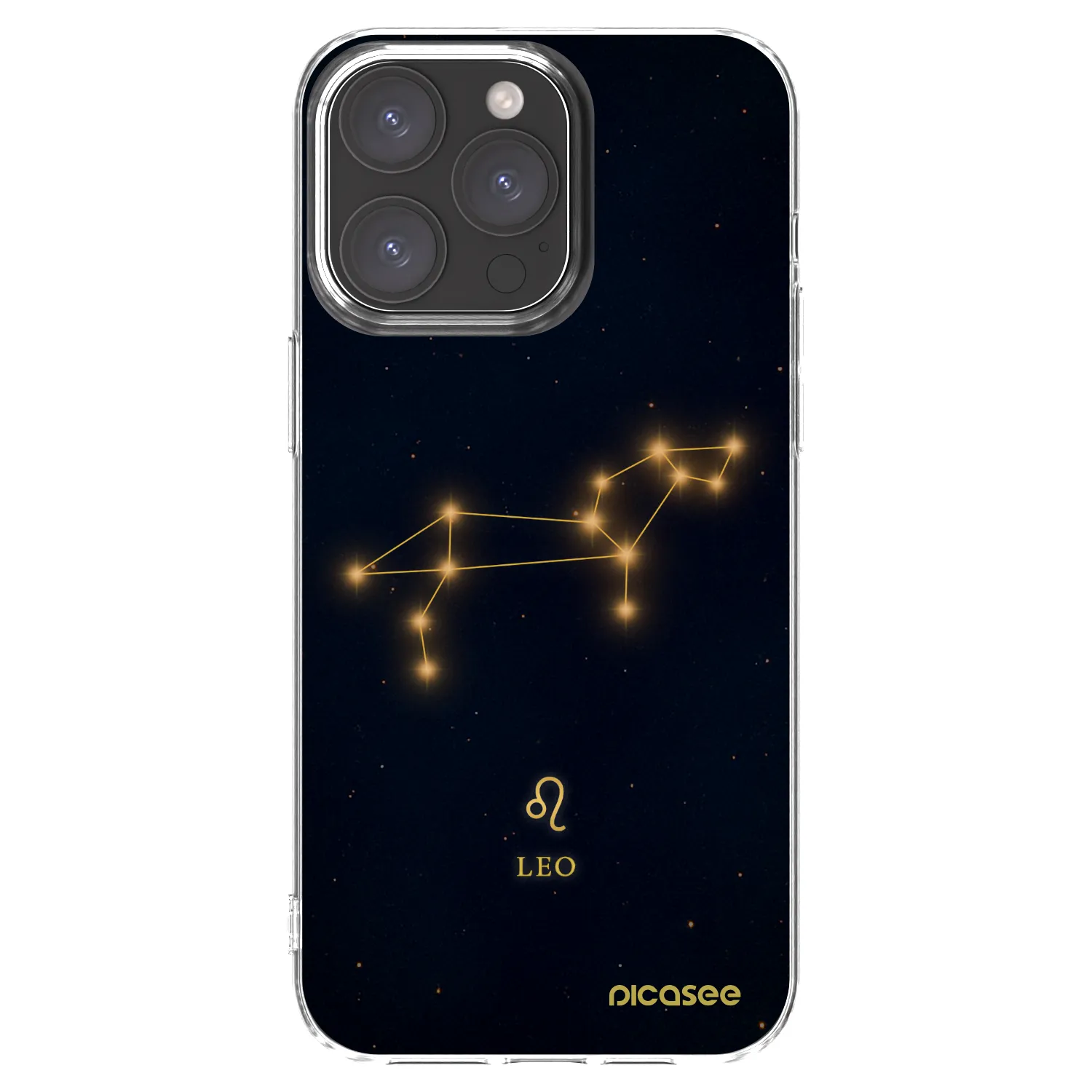 Picasee silikonska prozirna maskica za Apple iPhone 15 Pro Max - LEO