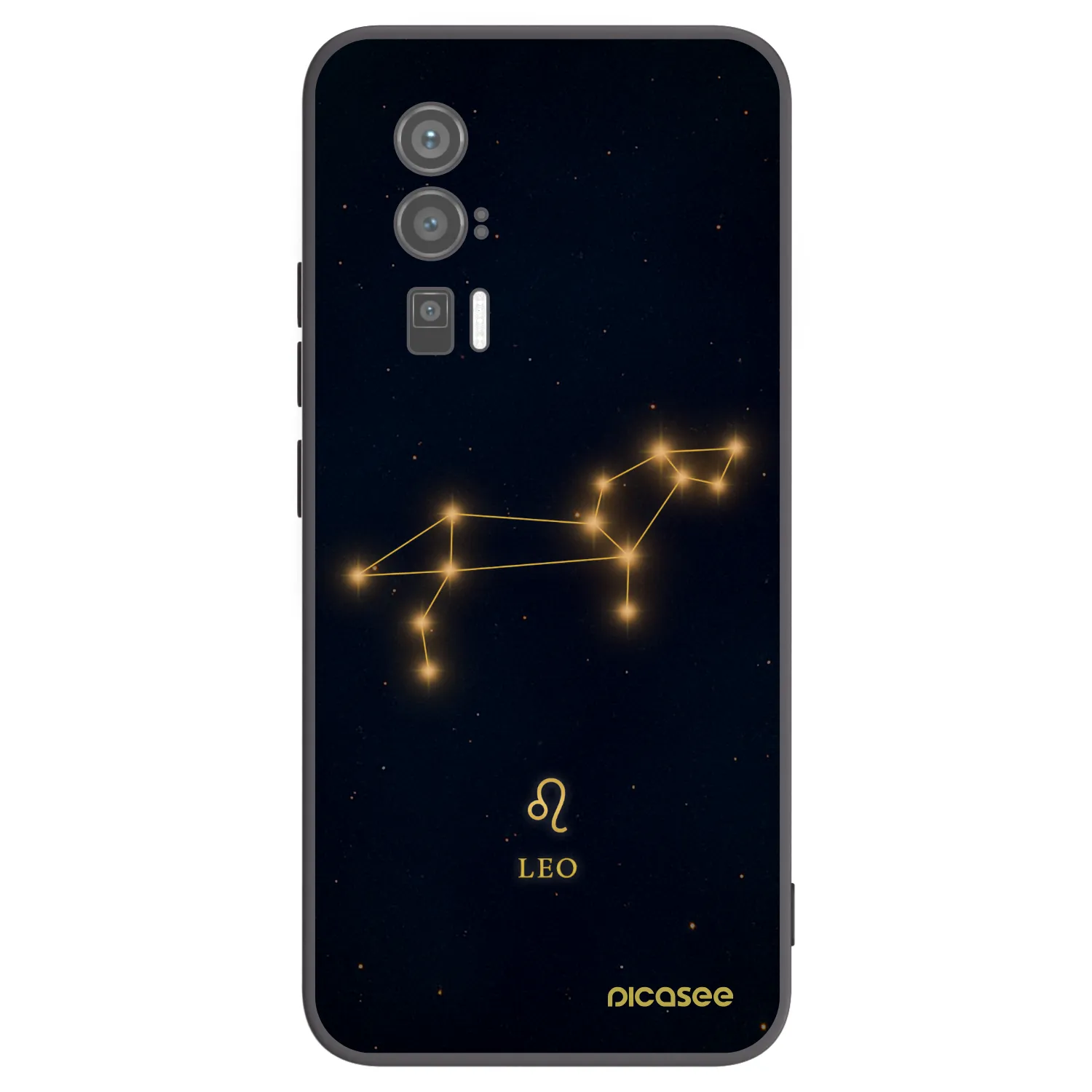 Picasee crna silikonska maskica za Xiaomi Poco F5 Pro 5G - LEO