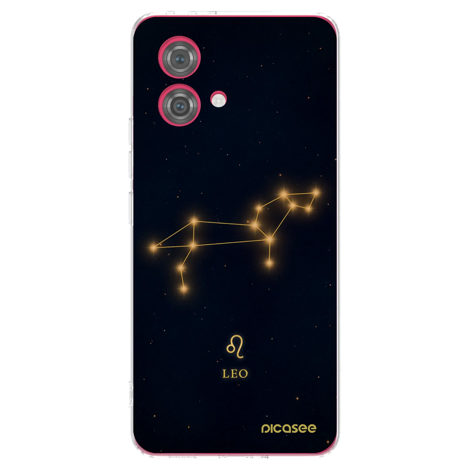 Picasee silikonska prozirna maskica za Motorola Moto G84 5G - LEO