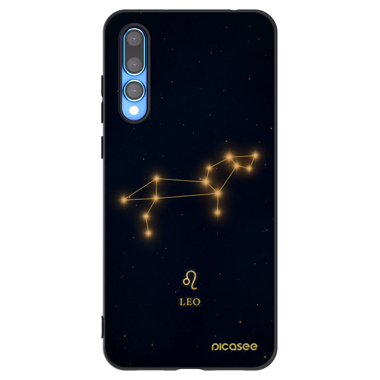 Picasee crna silikonska maskica za Huawei P20 Pro - LEO