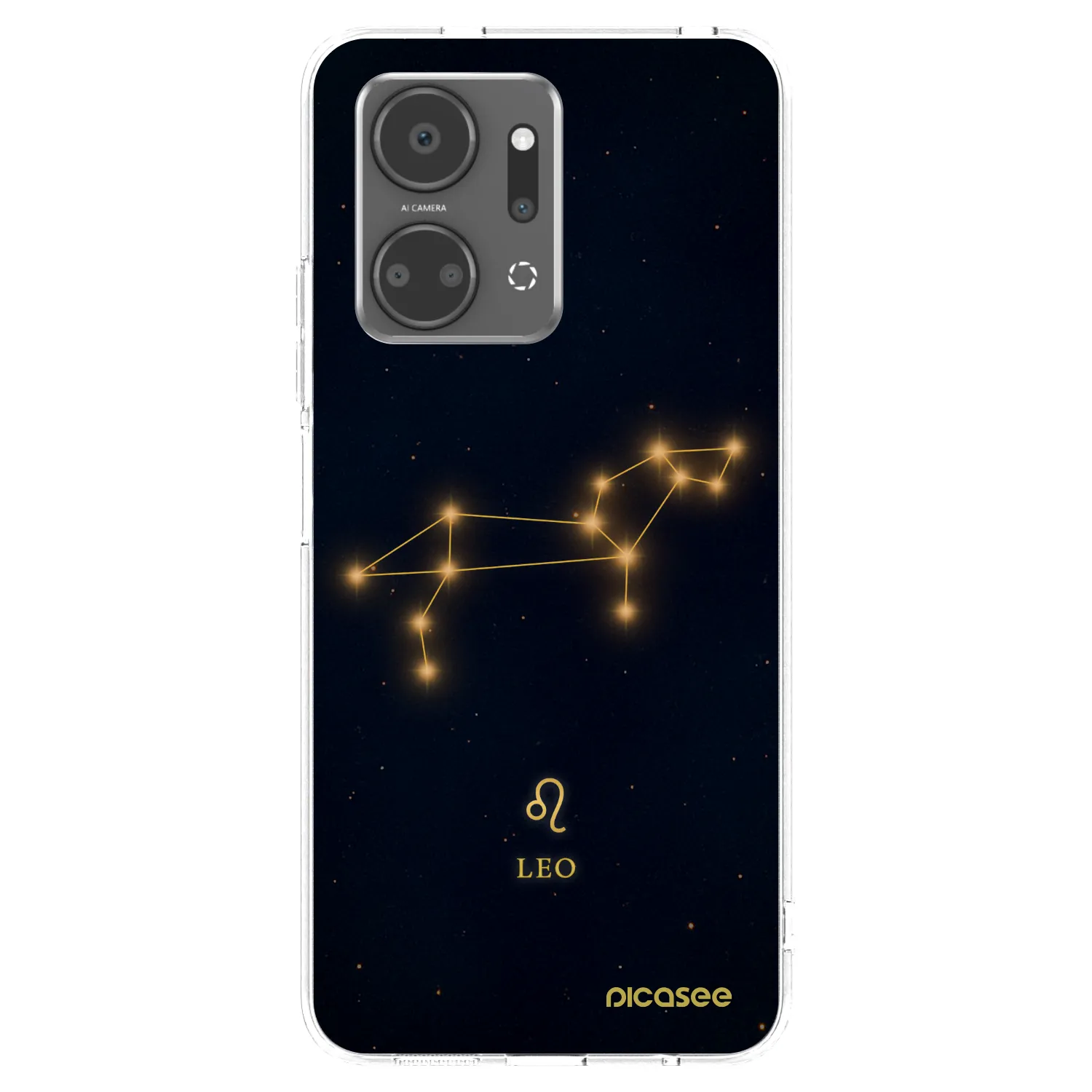 Picasee silikonska prozirna maskica za Honor X7a - LEO
