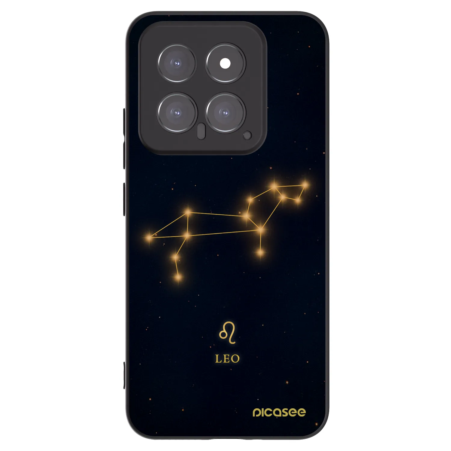 Picasee crna silikonska maskica za Xiaomi 14 - LEO