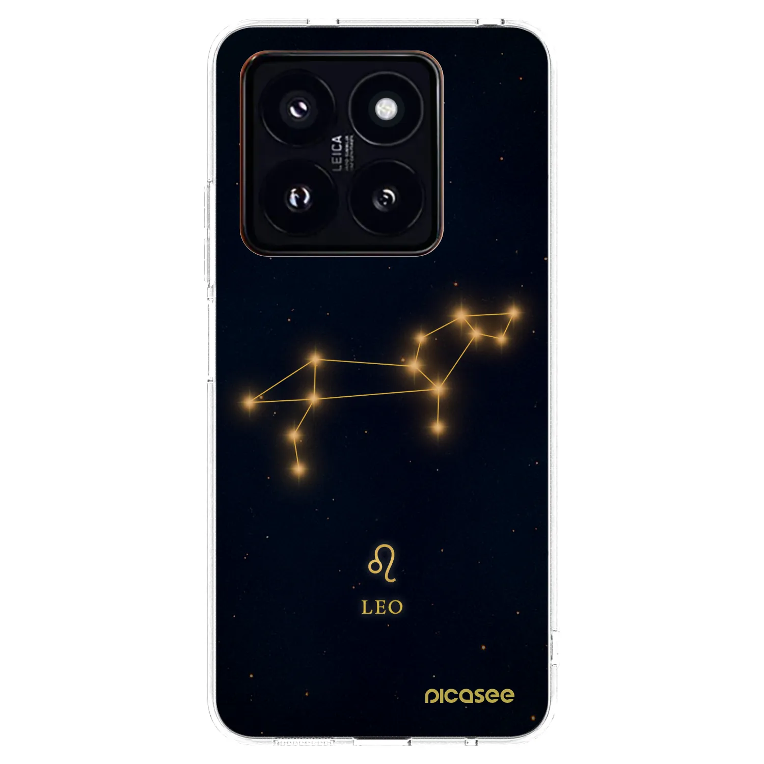 Picasee silikonska prozirna maskica za Xiaomi 14 Pro - LEO