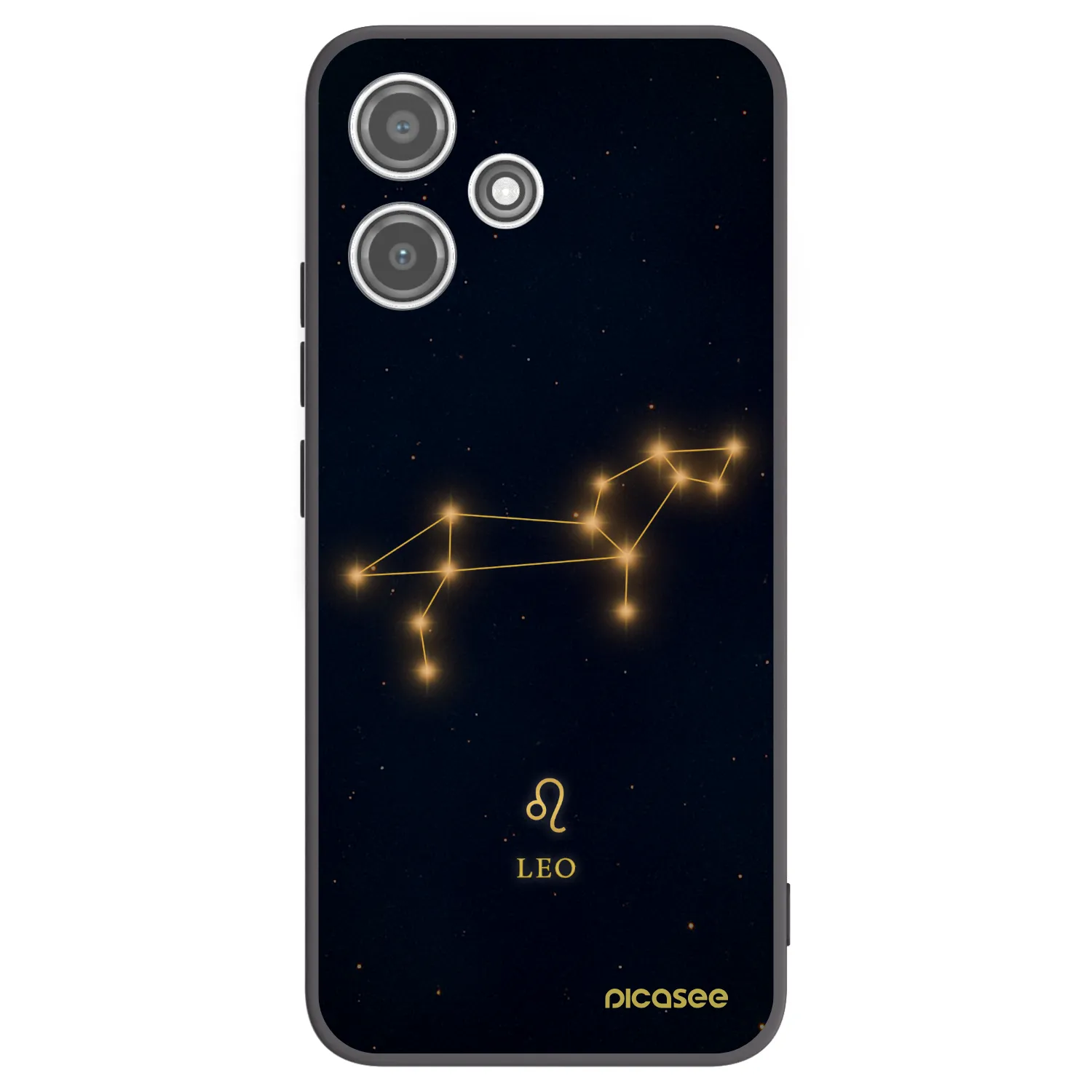 Picasee crna silikonska maskica za Xiaomi Redmi 12 5G - LEO