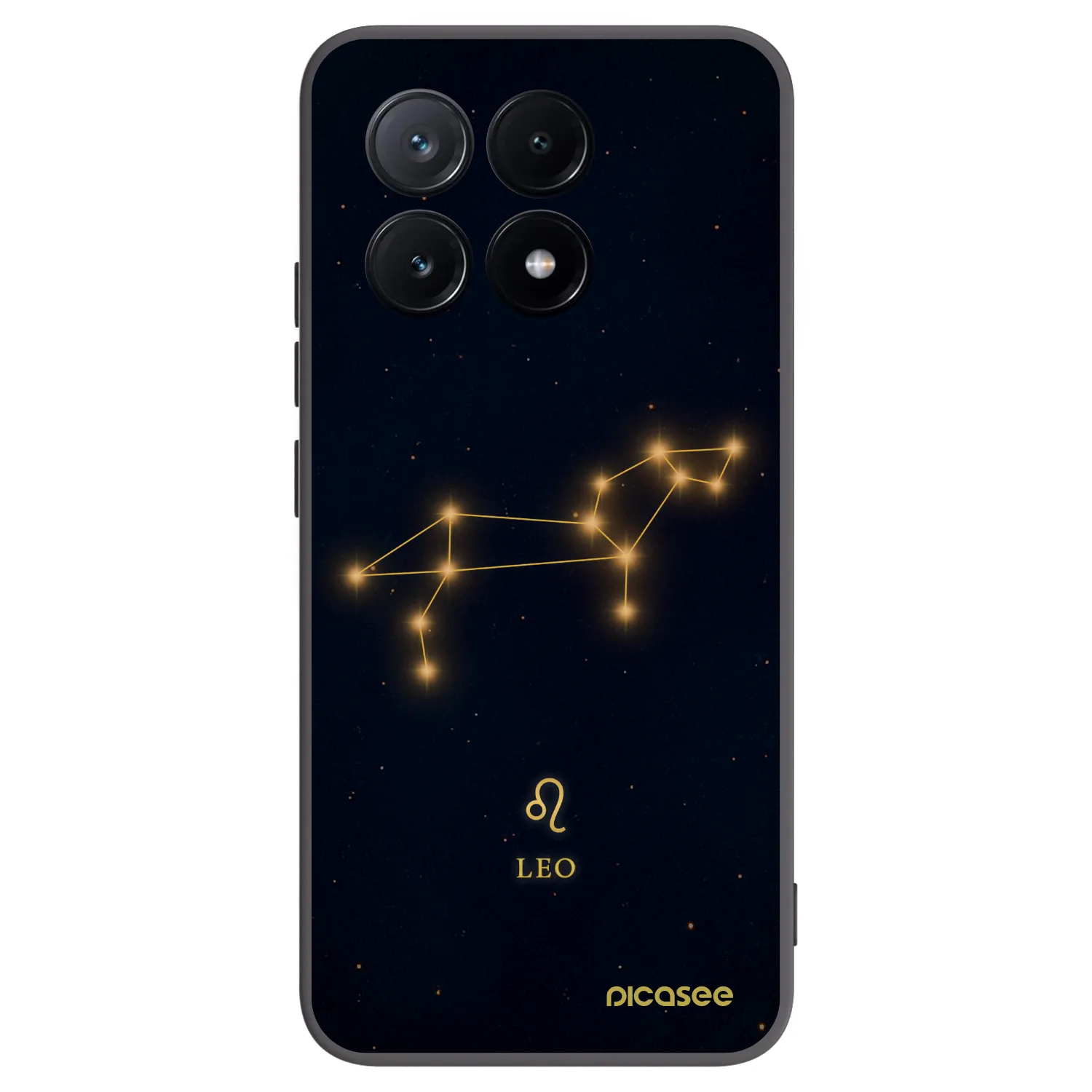 Picasee crna silikonska maskica za Xiaomi Poco X6 Pro - LEO