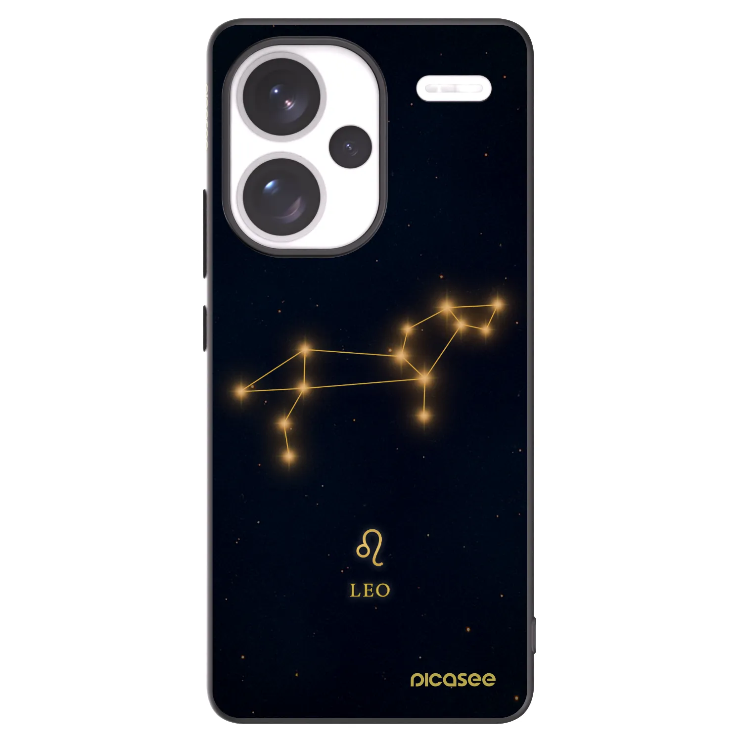 Picasee crna silikonska maskica za Xiaomi Redmi Note 13 Pro+ 5G - LEO