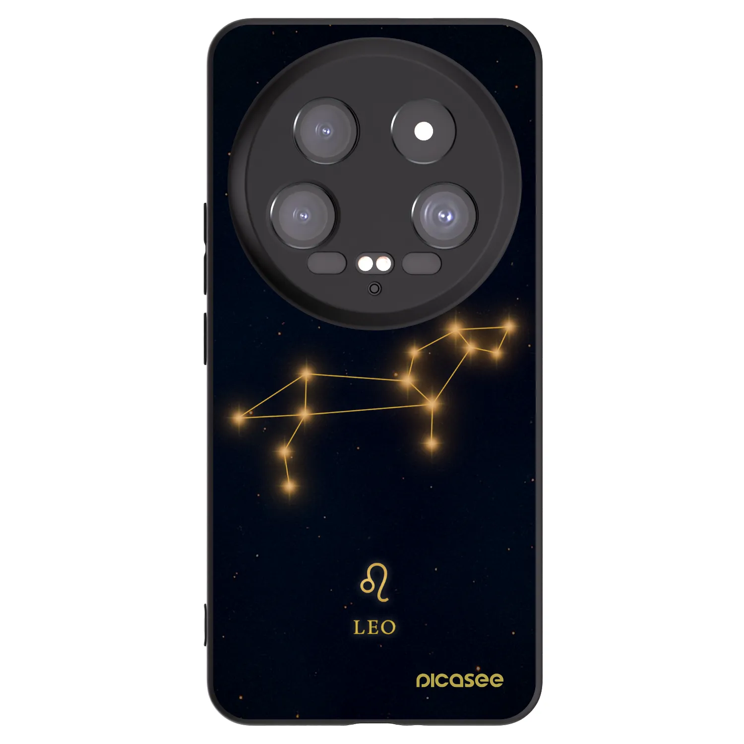 Picasee crna silikonska maskica za Xiaomi 14 Ultra - LEO