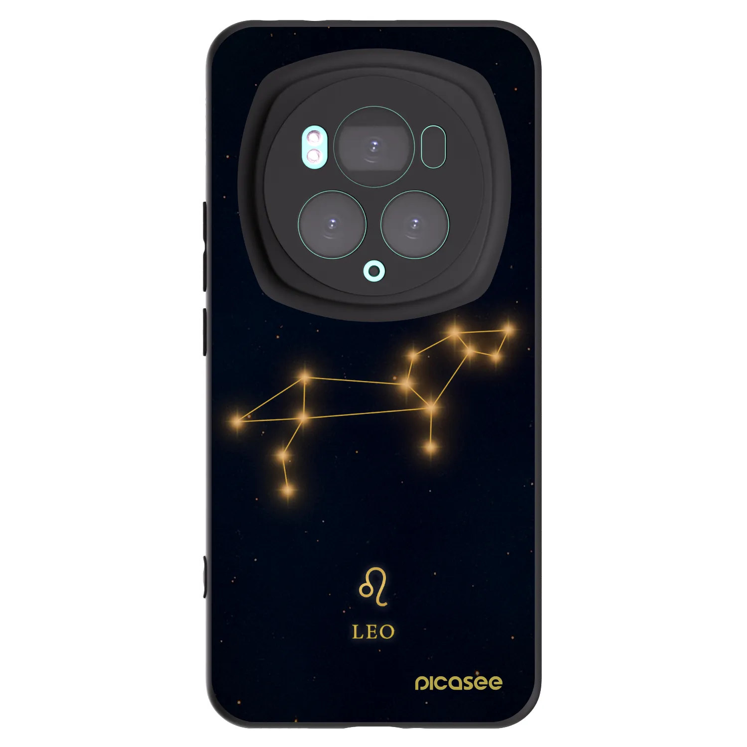 Picasee crna silikonska maskica za Honor Magic6 Pro - LEO