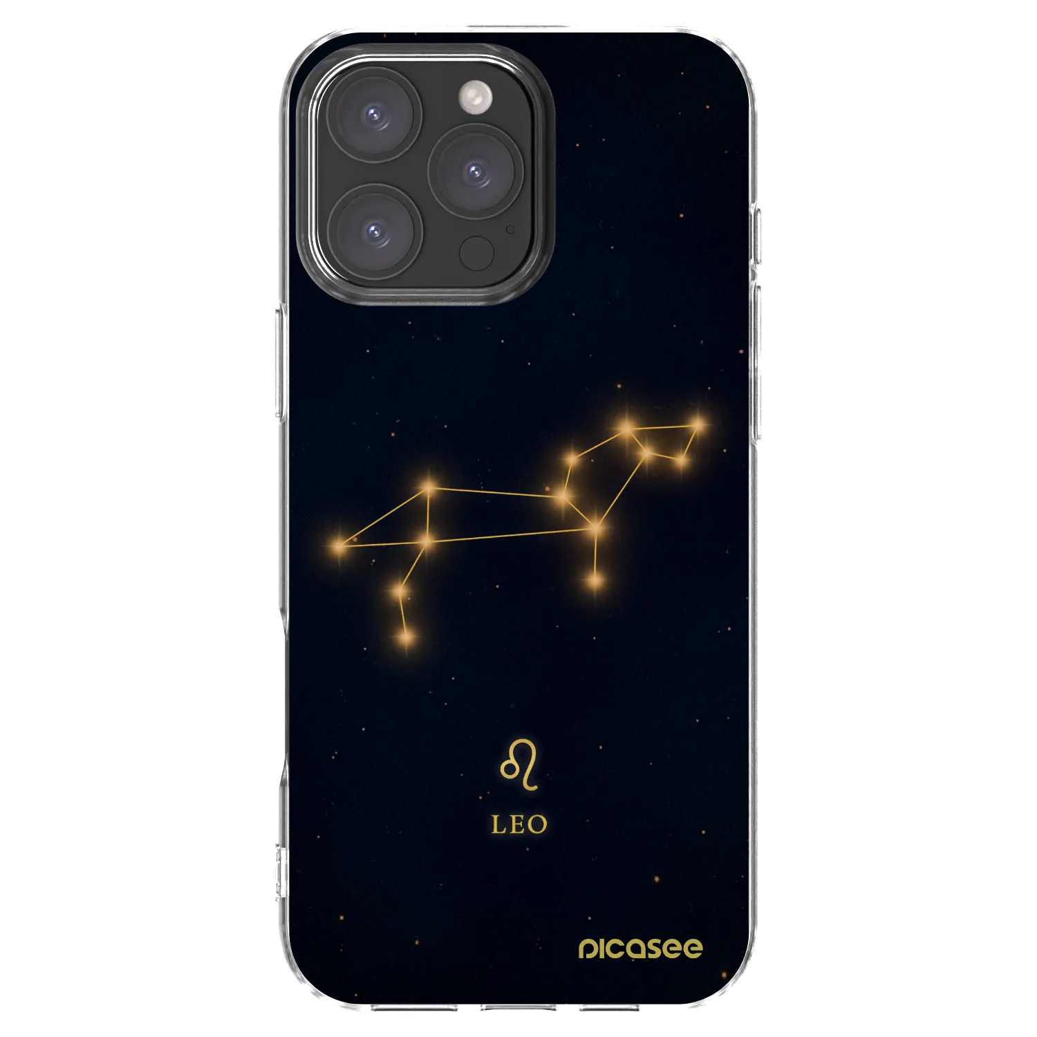 Picasee silikonska prozirna maskica za Apple iPhone 16 Pro Max - LEO