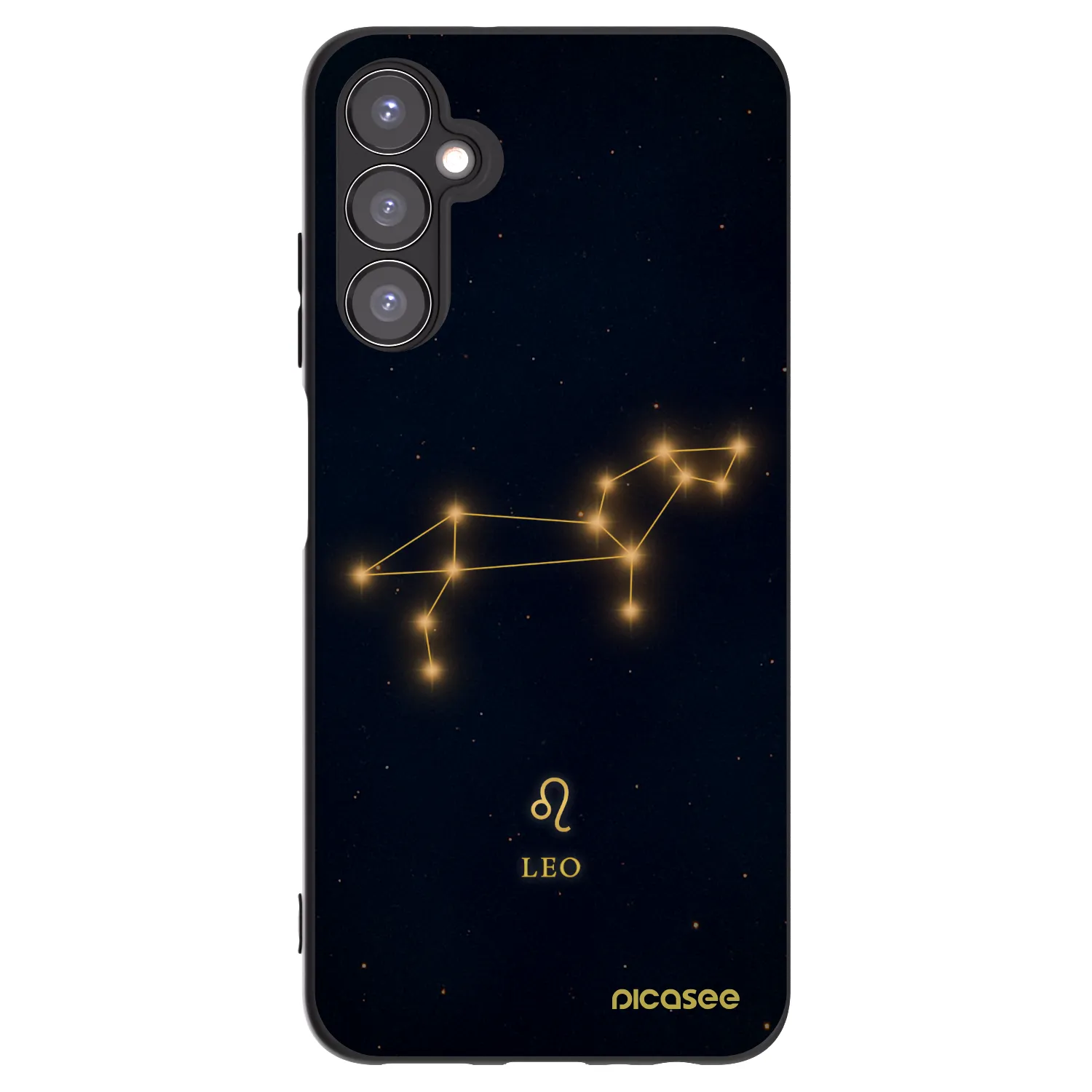 Picasee crna silikonska maskica za Samsung Galaxy A05s A057G - LEO
