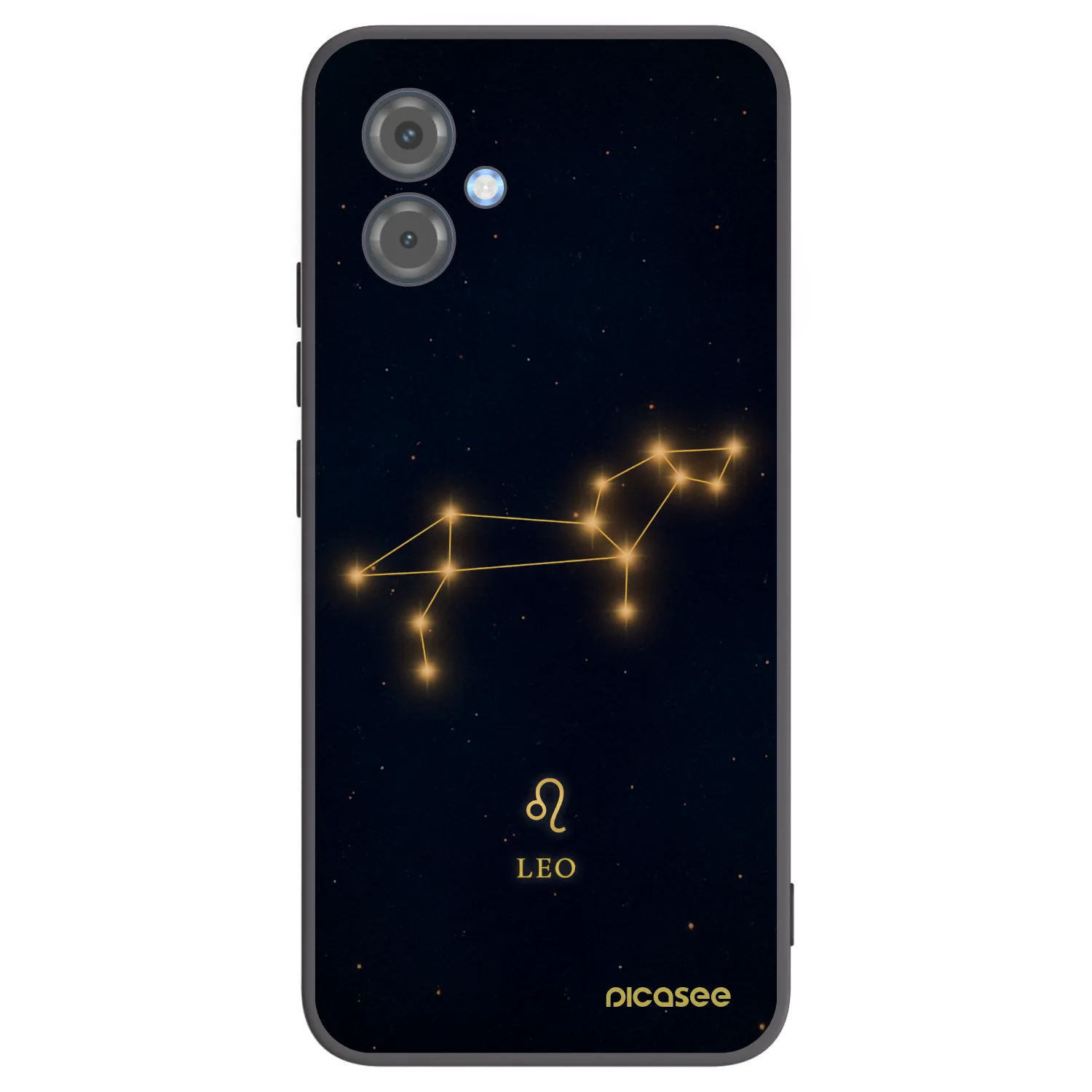 Picasee crna silikonska maskica za Motorola Moto G14 - LEO