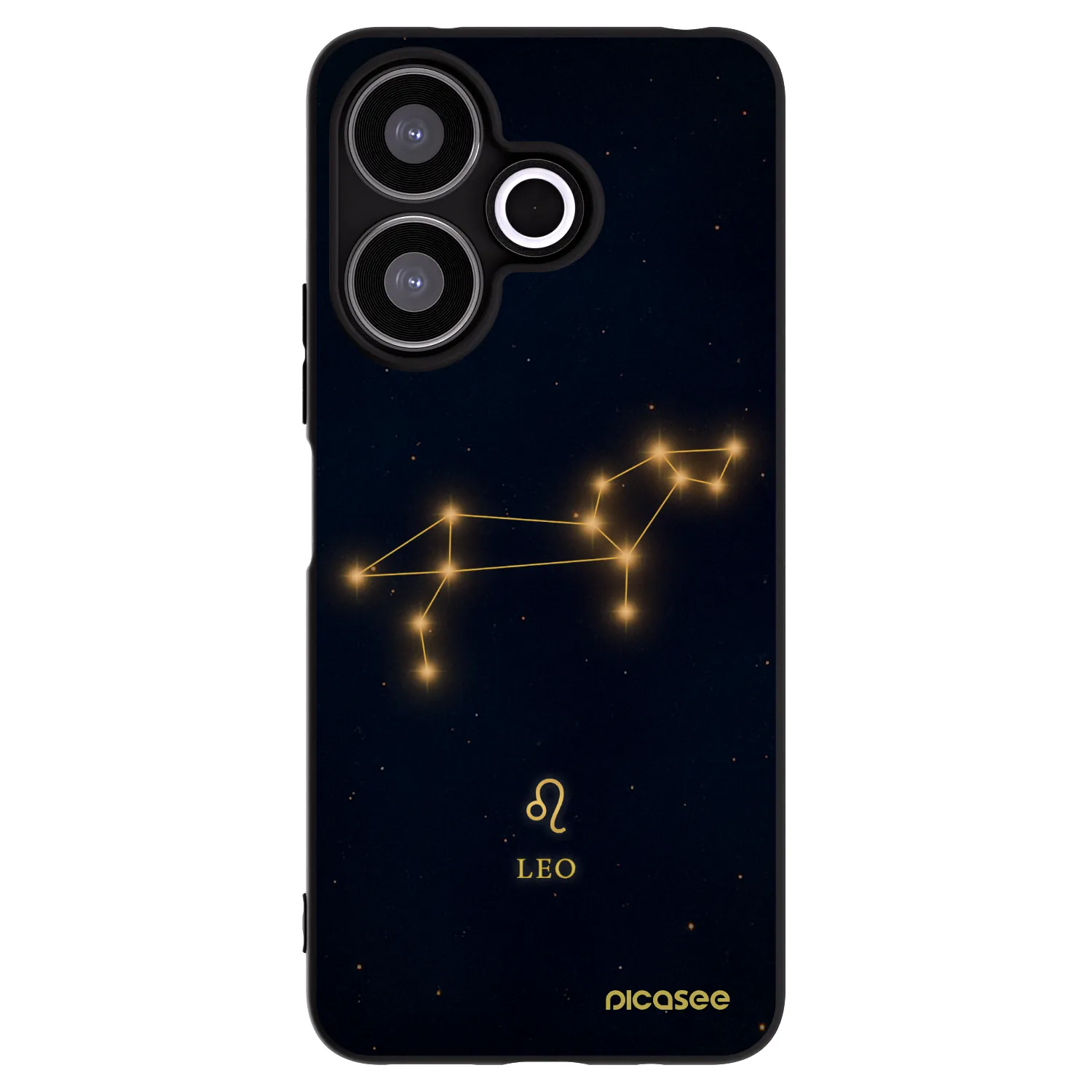 Picasee crna silikonska maskica za Xiaomi Redmi 13 4G - LEO