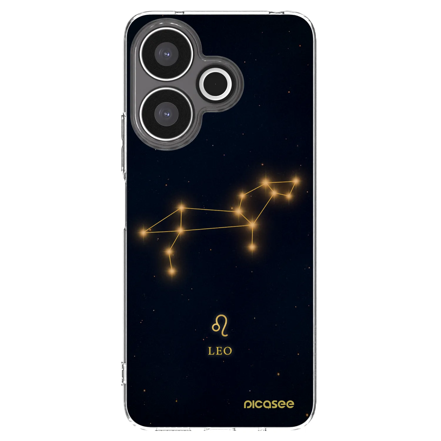 Picasee silikonska prozirna maskica za Xiaomi Redmi 13 4G - LEO