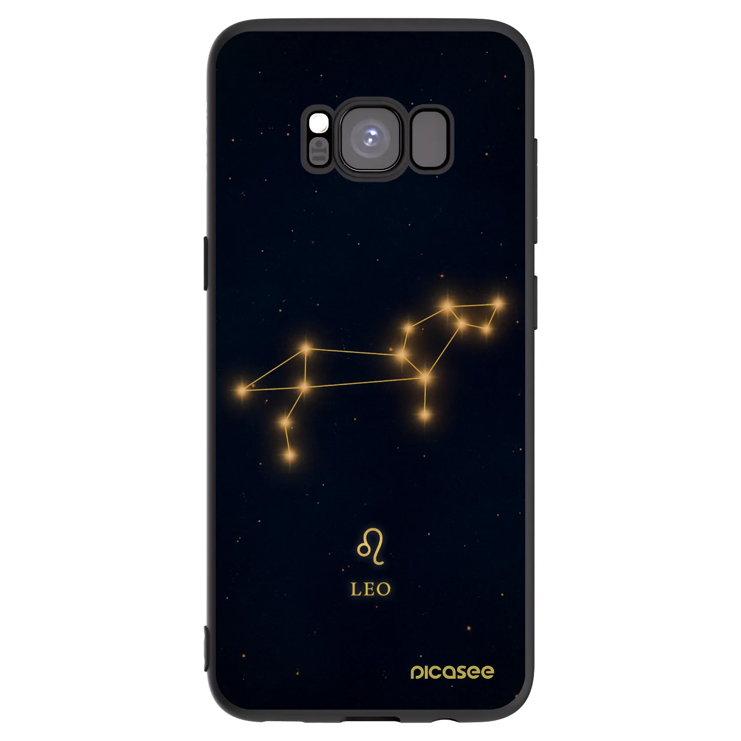 Picasee crna silikonska maskica za Samsung Galaxy A73 5G - LEO