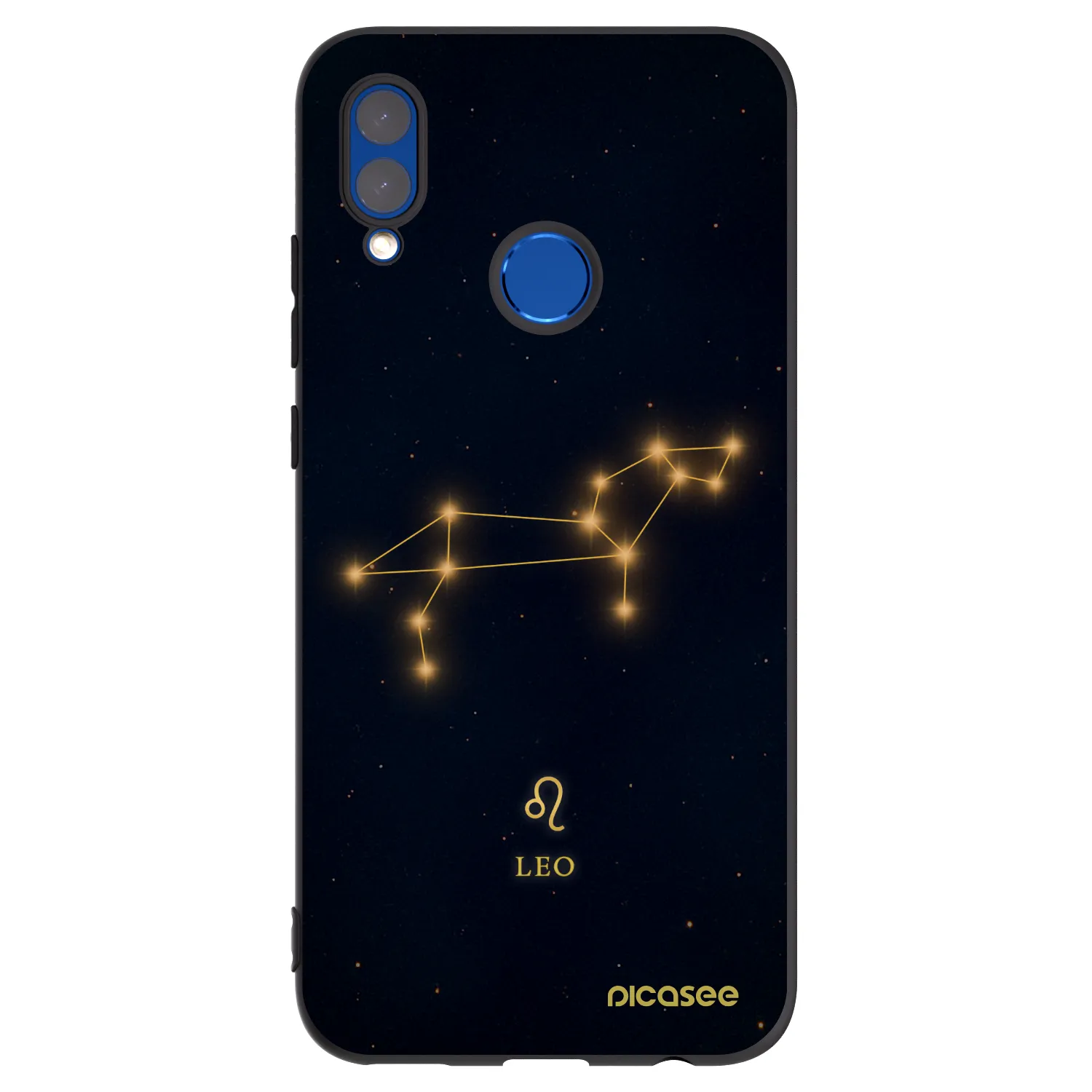 Picasee crna silikonska maskica za Huawei P Smart 2019 - LEO