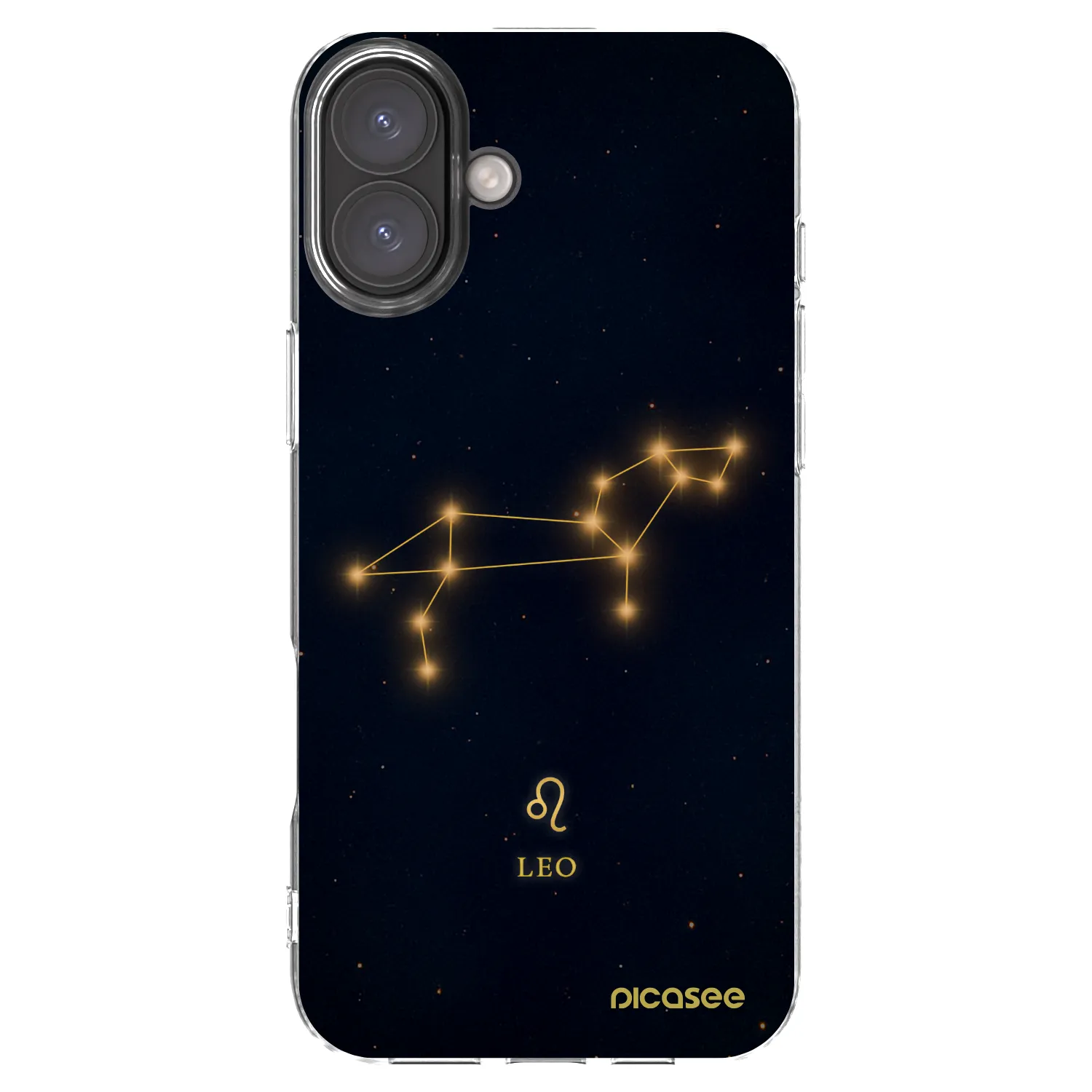 Picasee silikonska prozirna maskica za Apple iPhone 16 Plus - LEO