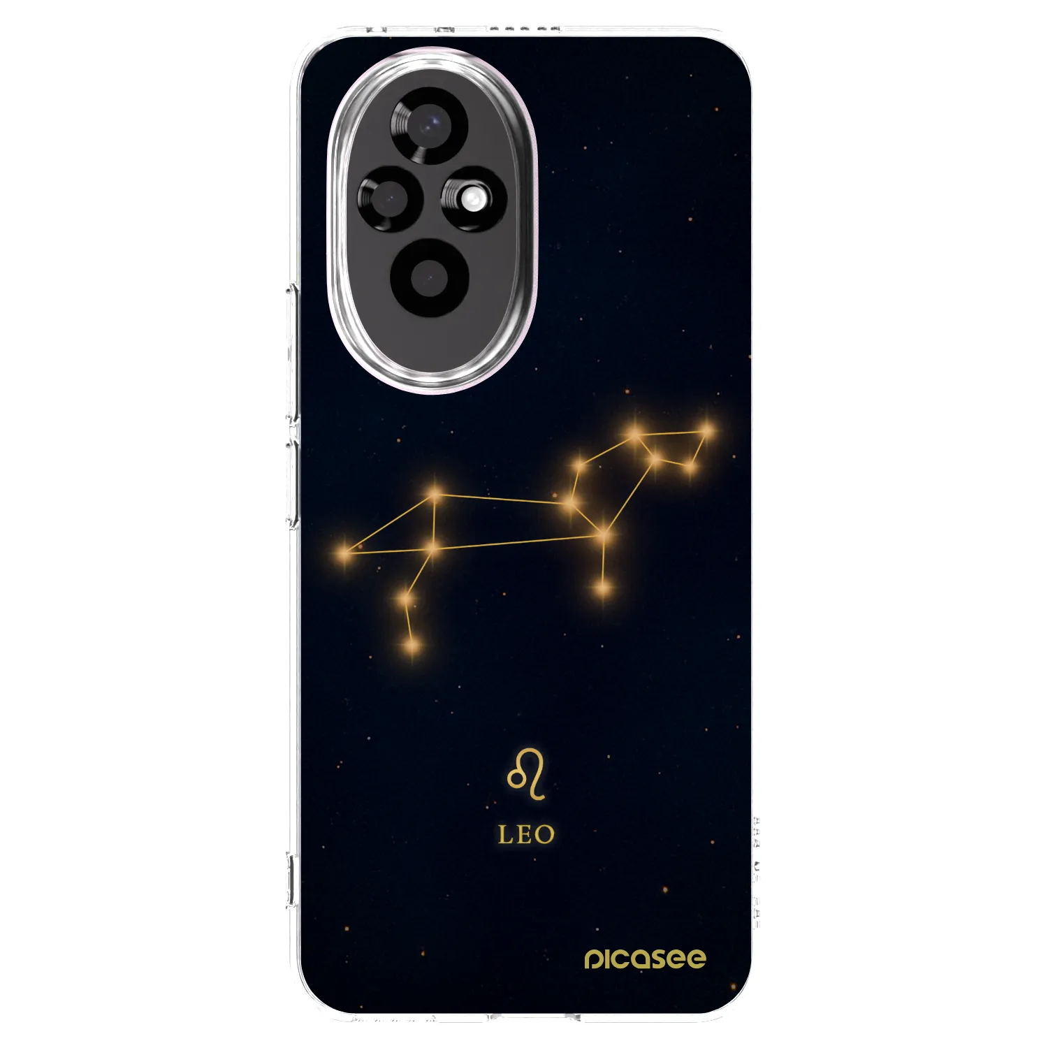 Picasee silikonska prozirna maskica za Honor 200 Pro 5G - LEO