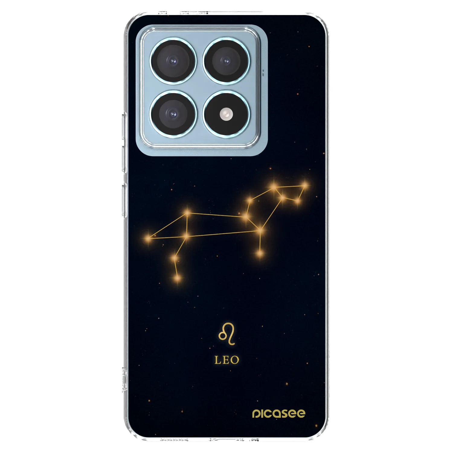 Picasee silikonska prozirna maskica za Xiaomi 14T Pro - LEO