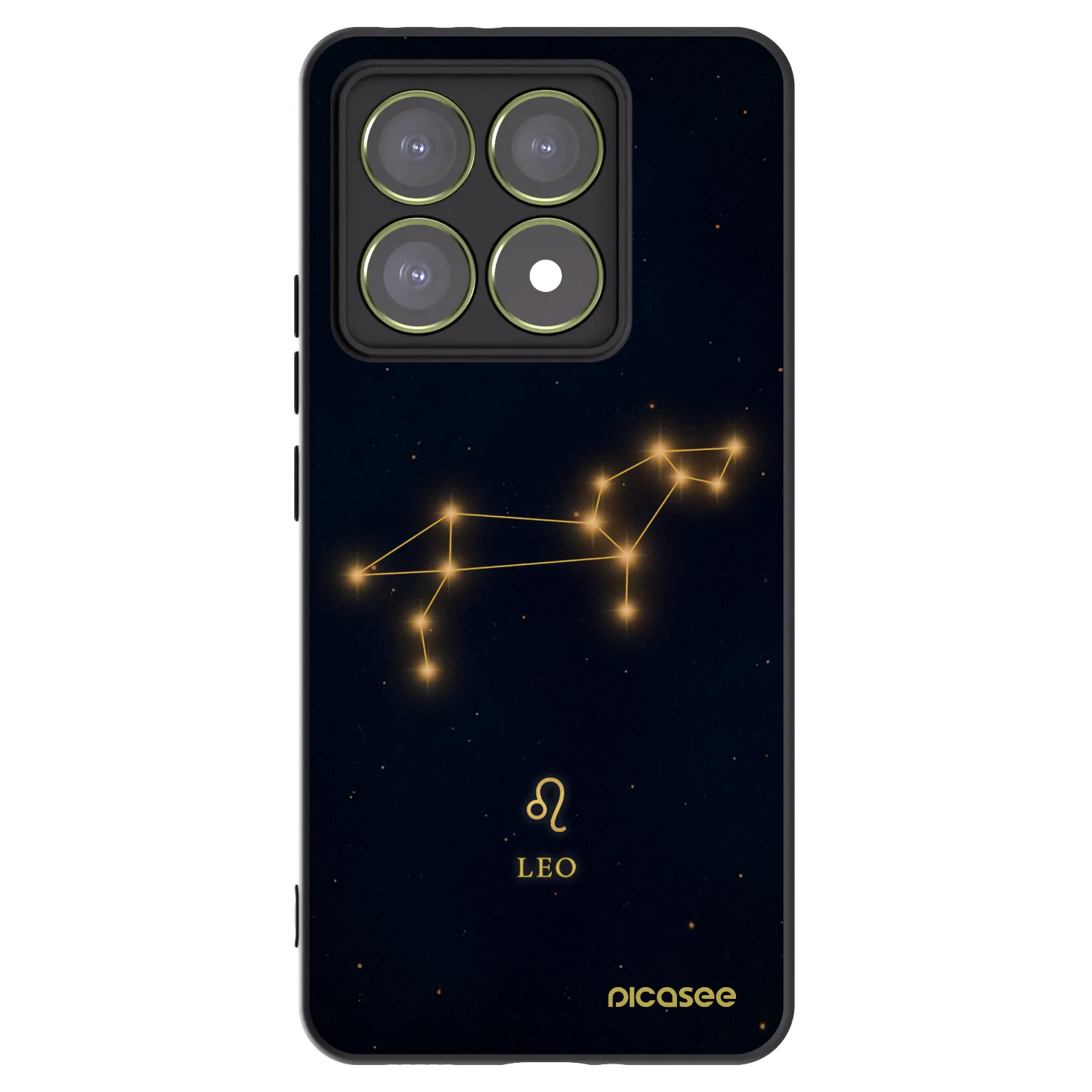Picasee crna silikonska maskica za Xiaomi 14T - LEO
