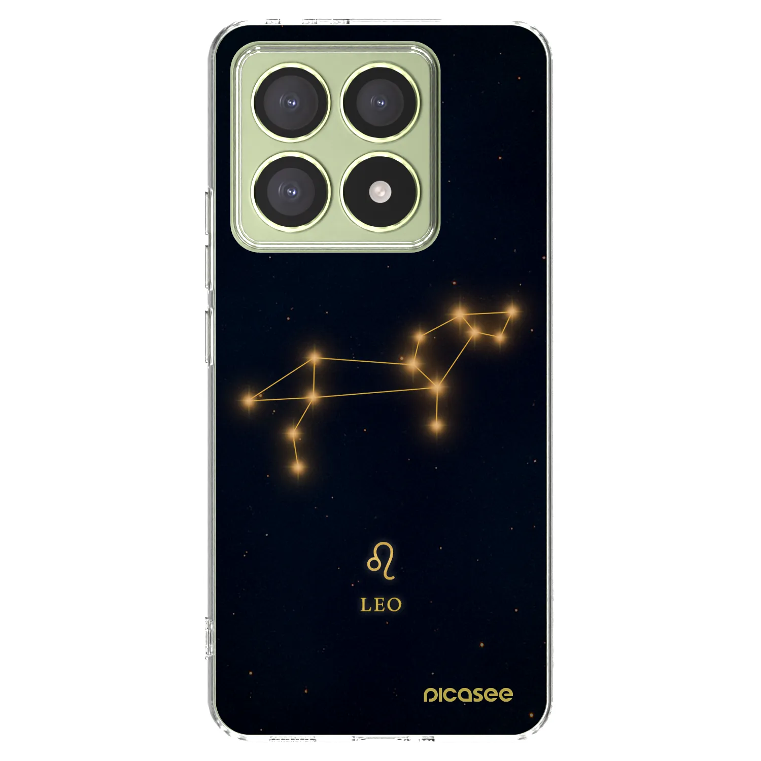 Picasee silikonska prozirna maskica za Xiaomi 14T - LEO