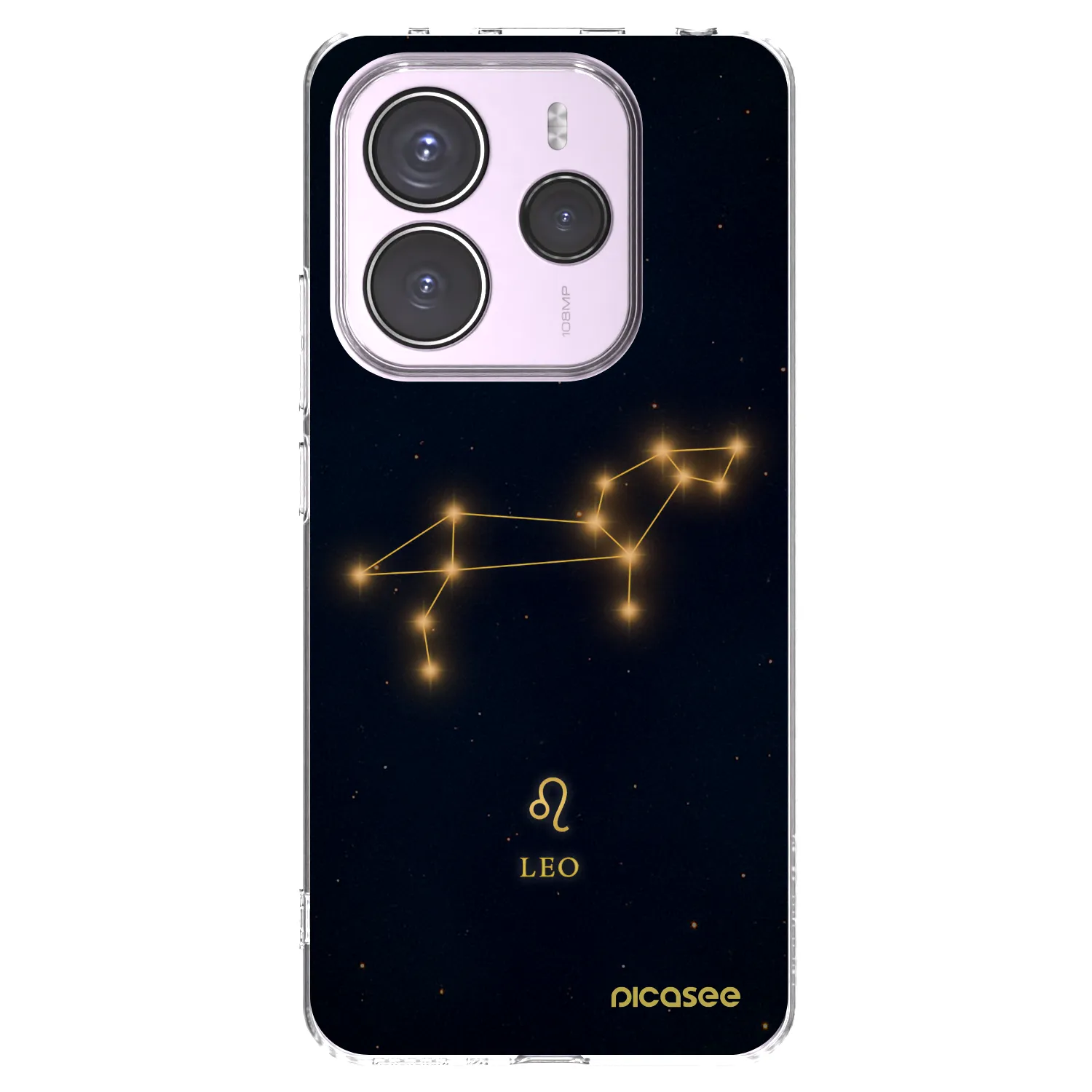 Picasee silikonska prozirna maskica za Xiaomi Redmi Note 14 5G - LEO