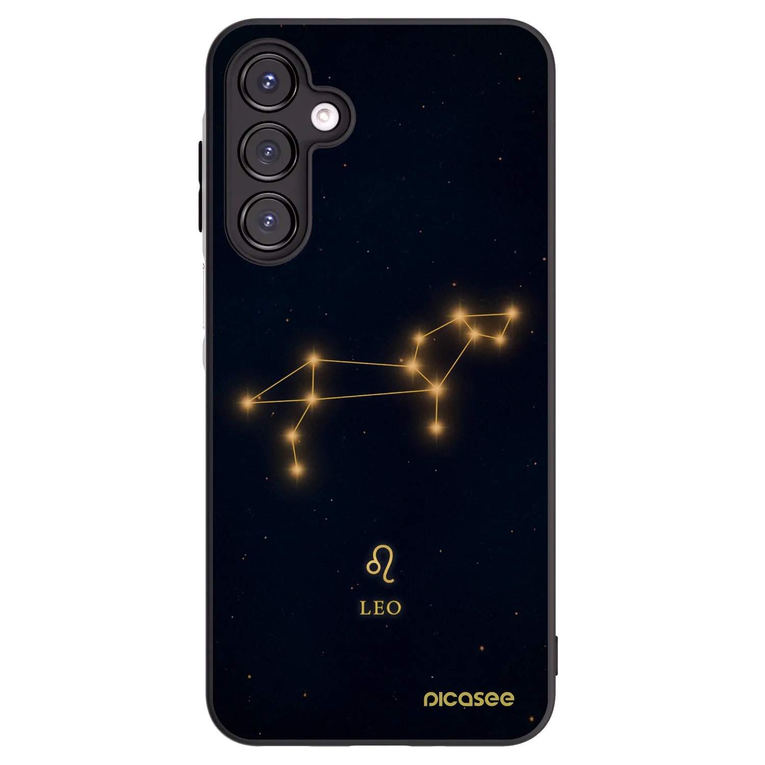 Picasee crna silikonska maskica za Samsung Galaxy A16 5G - LEO