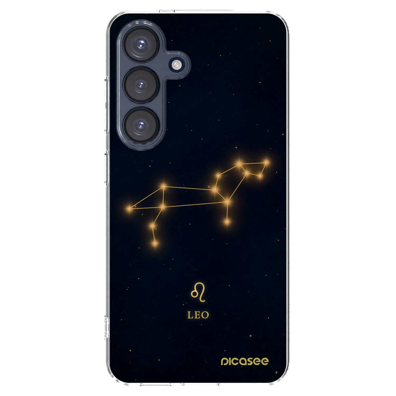 Picasee silikonska prozirna maskica za Samsung Galaxy S25 5G - LEO