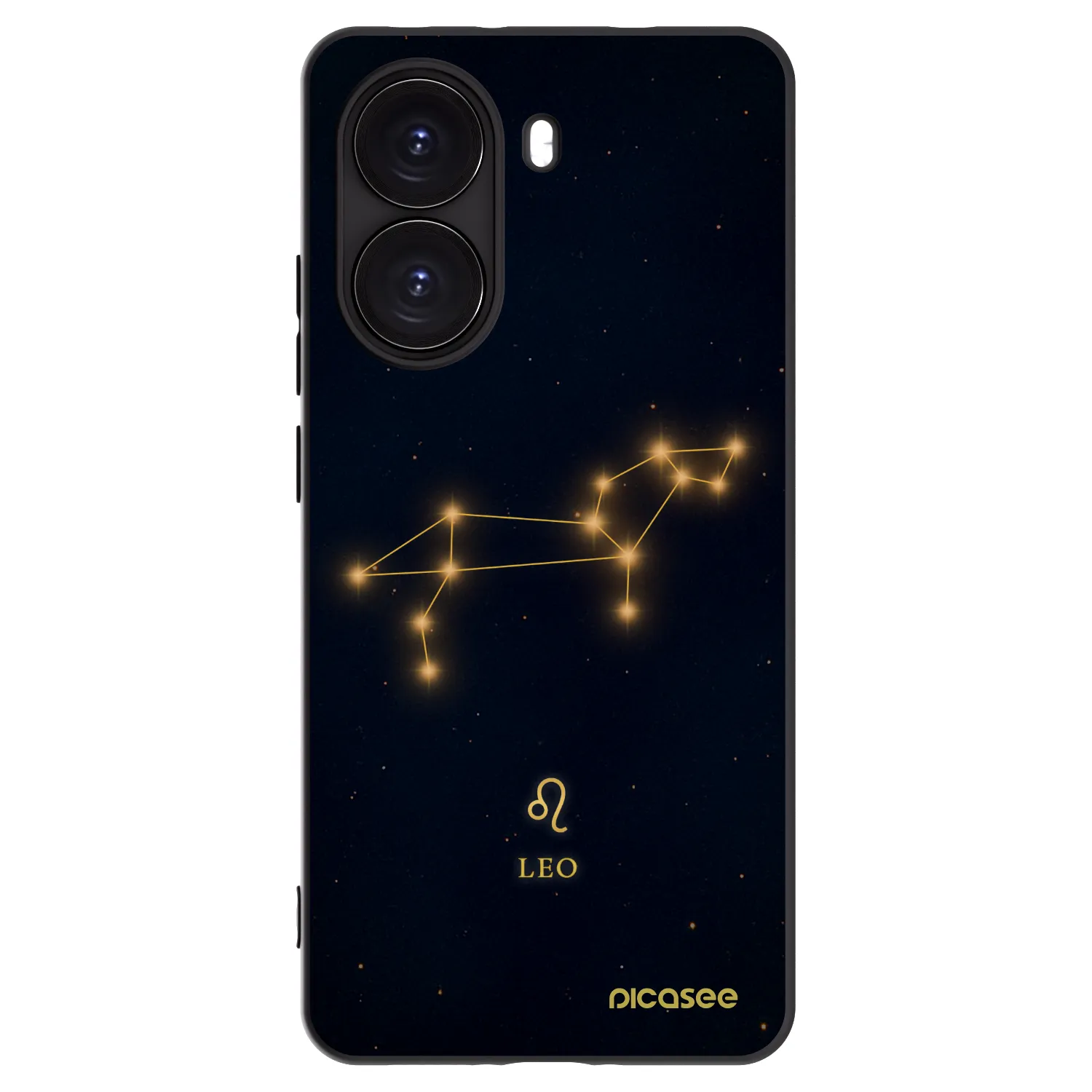 Picasee crna silikonska maskica za Xiaomi Poco X7 Pro 5G - LEO