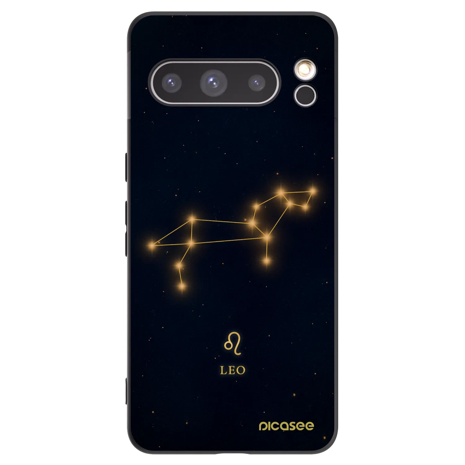 Picasee crna silikonska maskica za Google Pixel 8 Pro - LEO