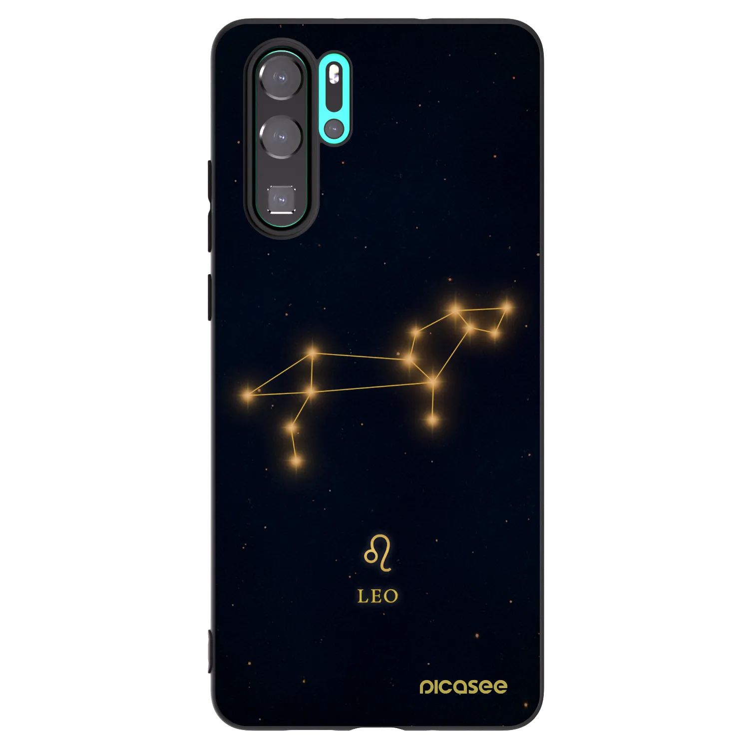 Picasee crna silikonska maskica za Huawei P30 Pro - LEO