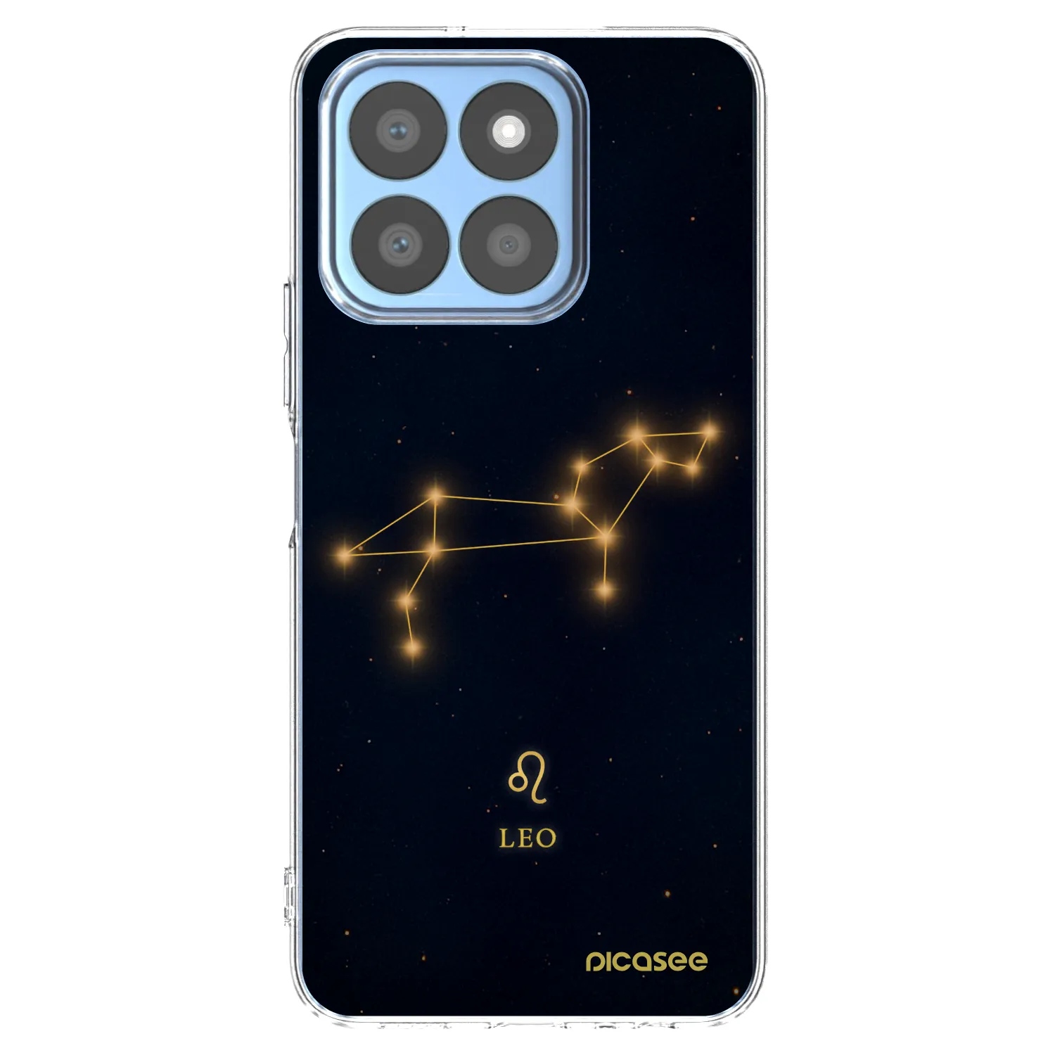 Picasee silikonska prozirna maskica za Honor X8c - LEO