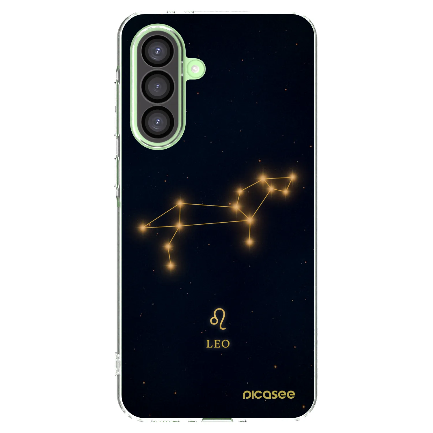 Picasee silikonska prozirna maskica za Samsung Galaxy A26 5G A266B - LEO