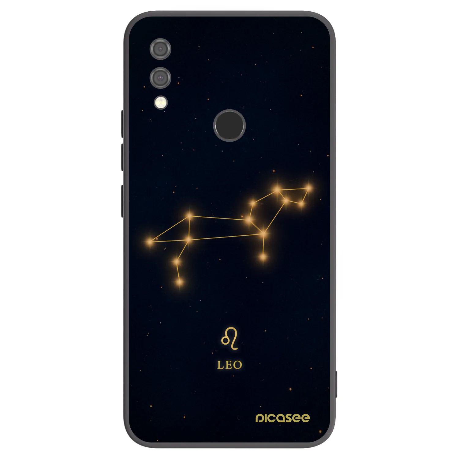Picasee crna silikonska maskica za Xiaomi Redmi Note 7 - LEO