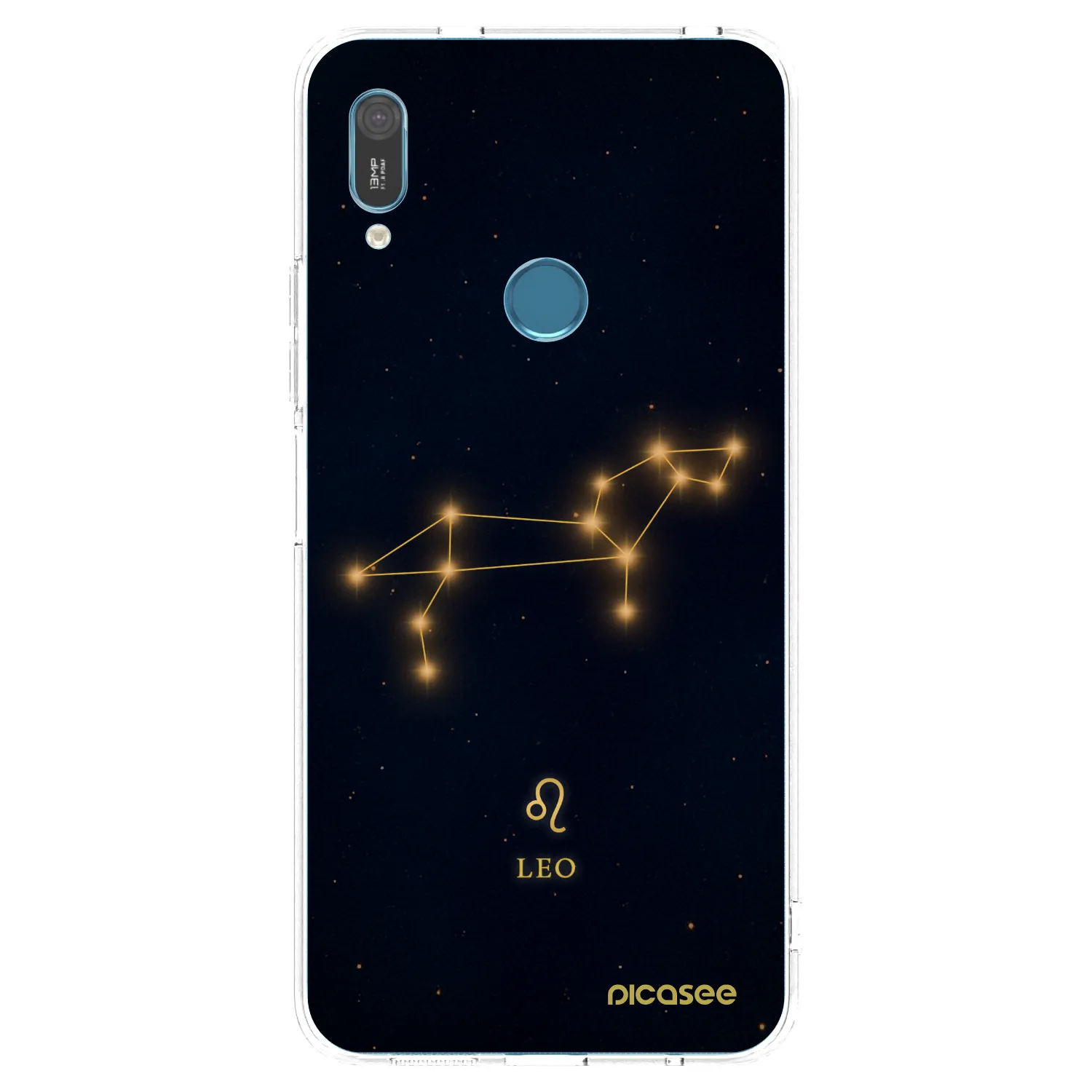 Picasee silikonska prozirna maskica za Huawei Y6 2019 - LEO