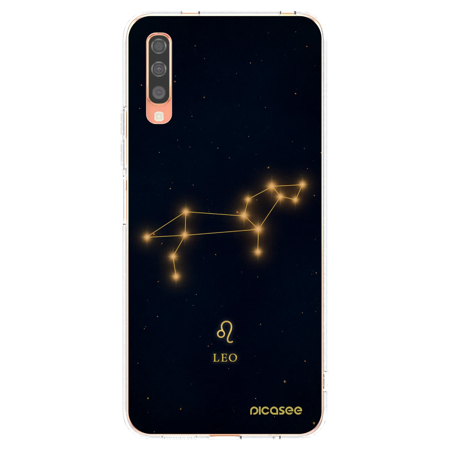 Picasee silikonska prozirna maskica za Samsung Galaxy A70 A705F - LEO