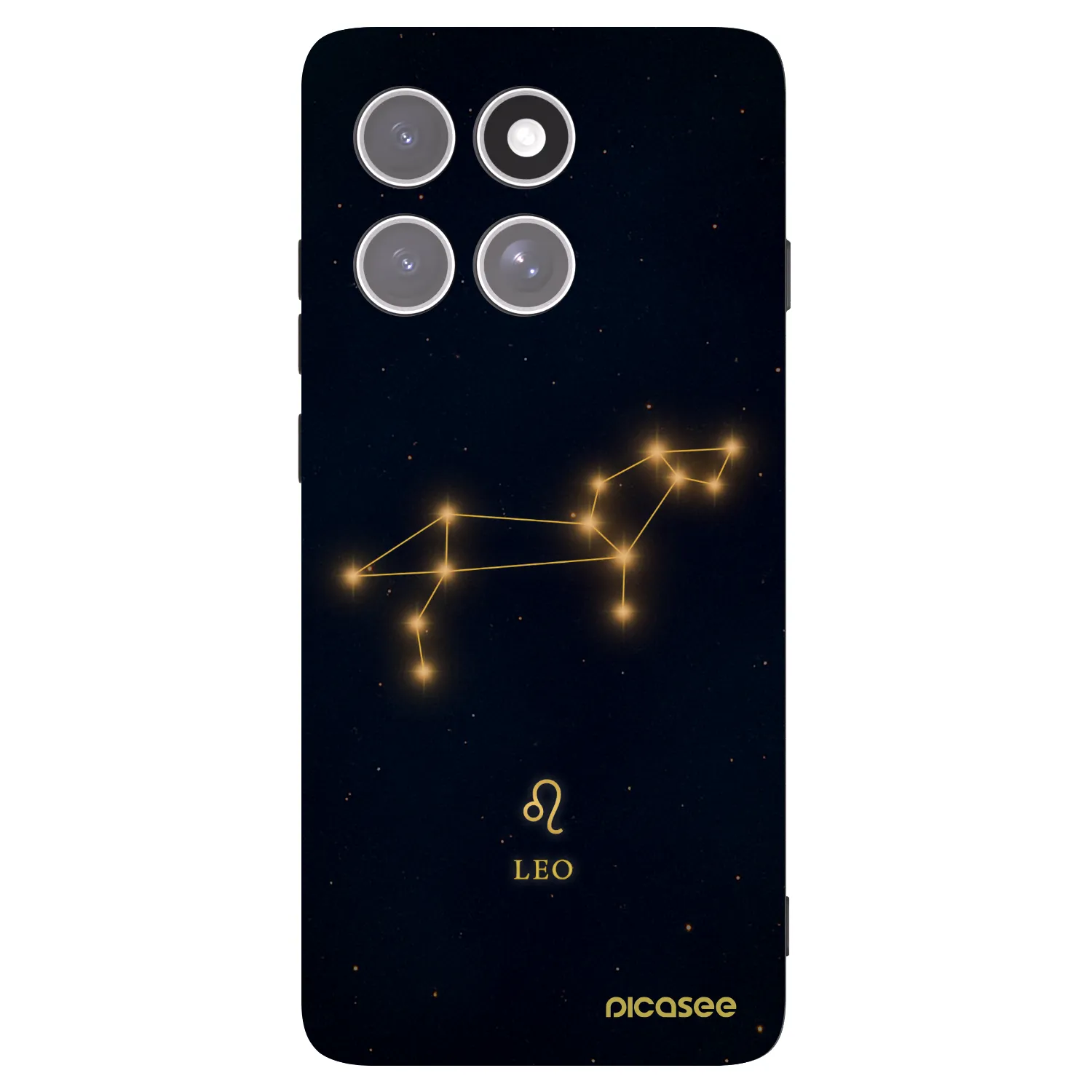 Picasee crna silikonska maskica za Motorola Edge 60 Pro - LEO