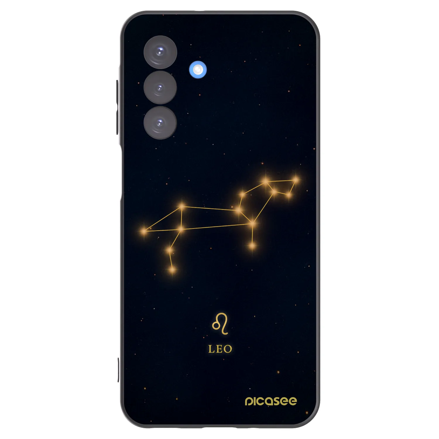 Picasee crna silikonska maskica za Samsung Galaxy A17 5G - LEO